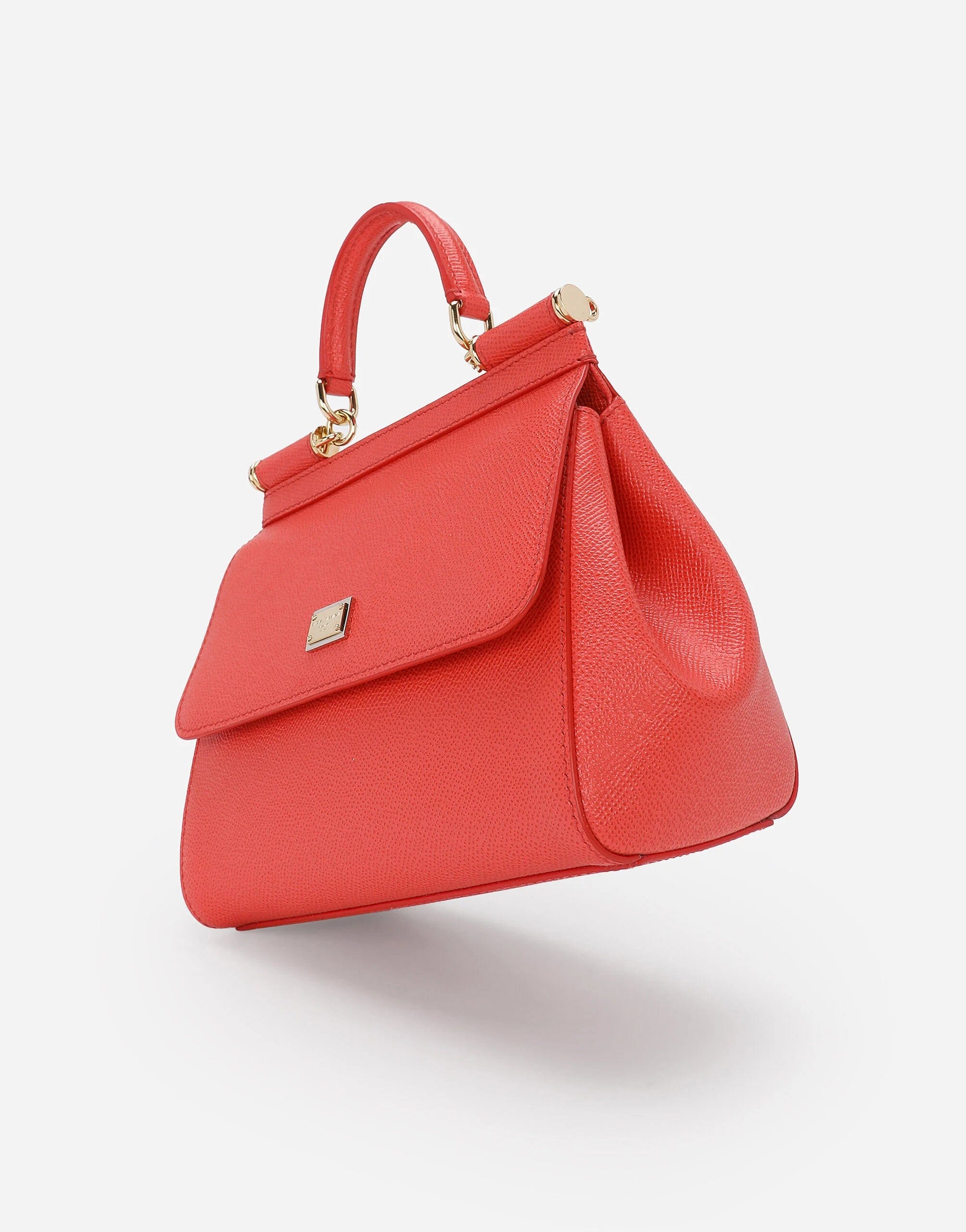 Dolce & Gabbana Medium Sicily Handbag In Red