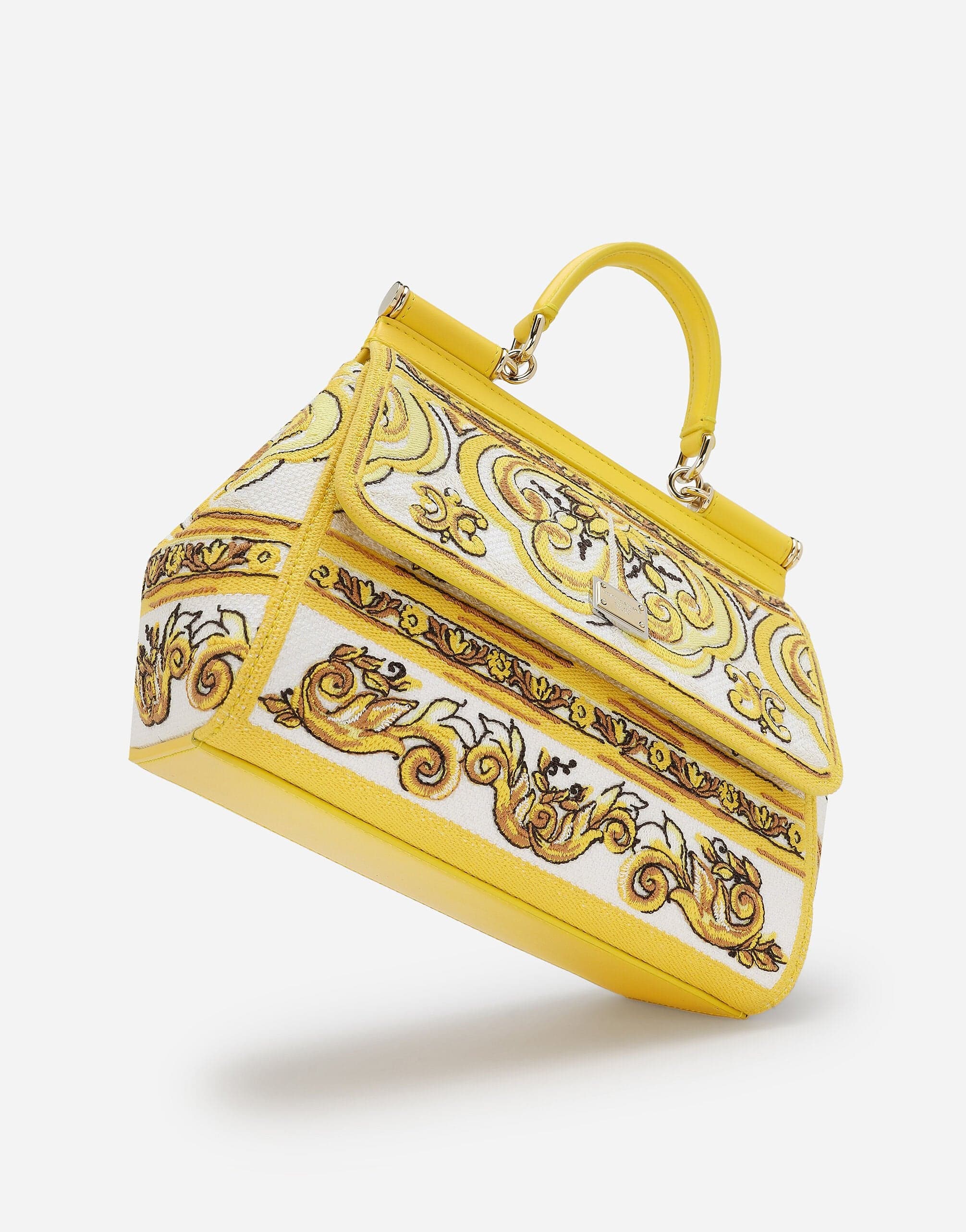 Dolce & Gabbana Medium Sicily Tote In Majolica