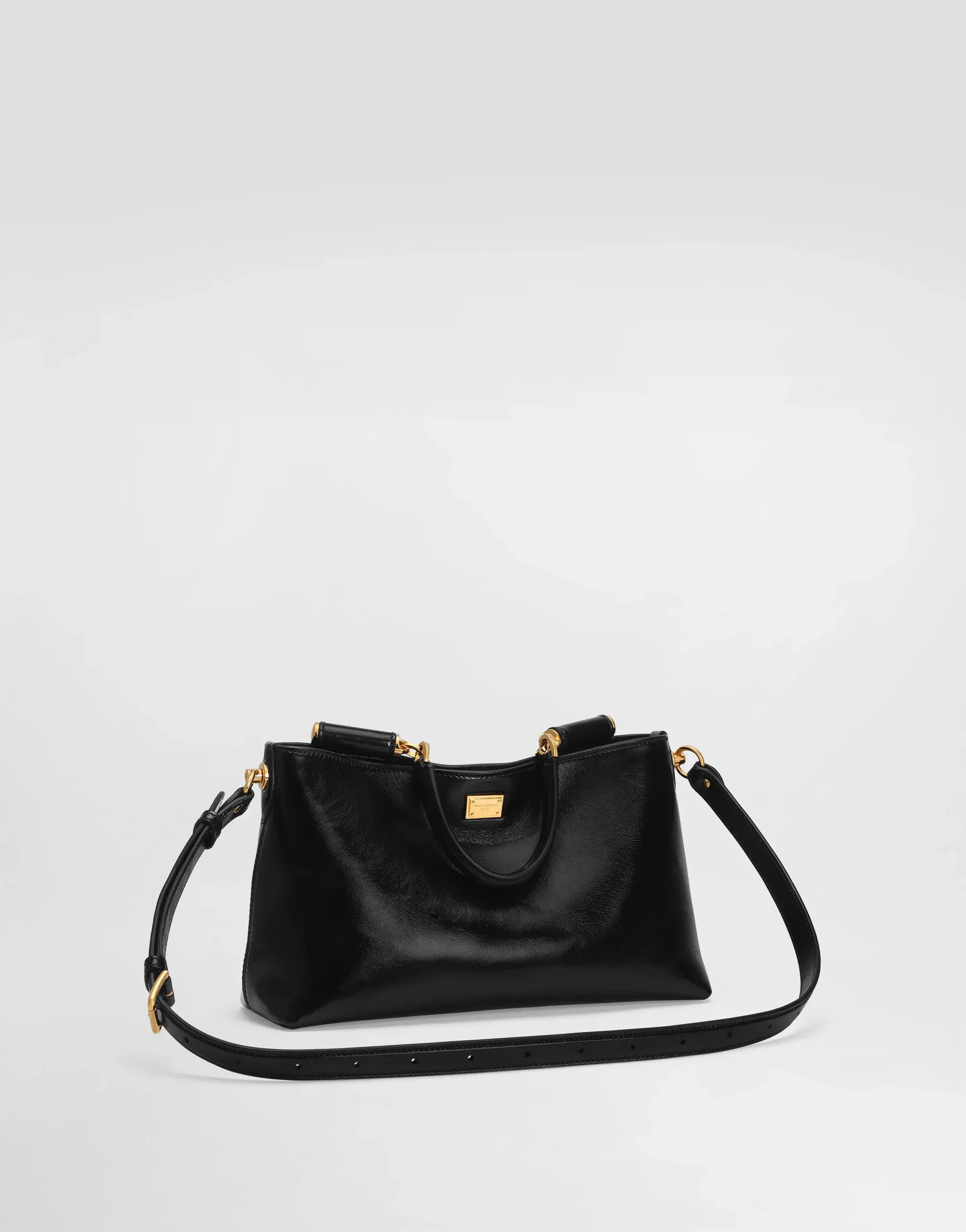 Dolce & Gabbana Medium Vittoria Leather Handbag