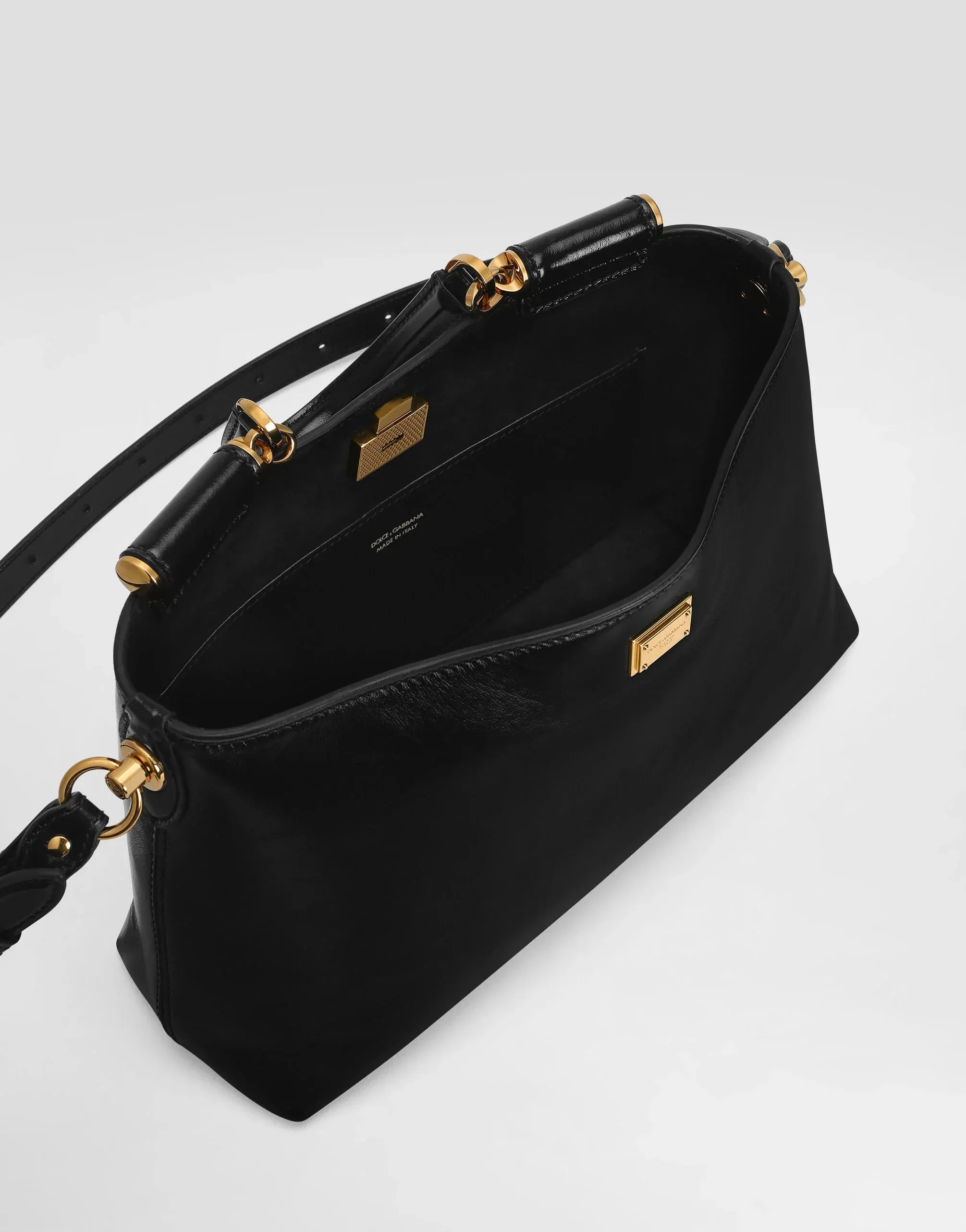 Dolce & Gabbana Medium Vittoria Leather Handbag