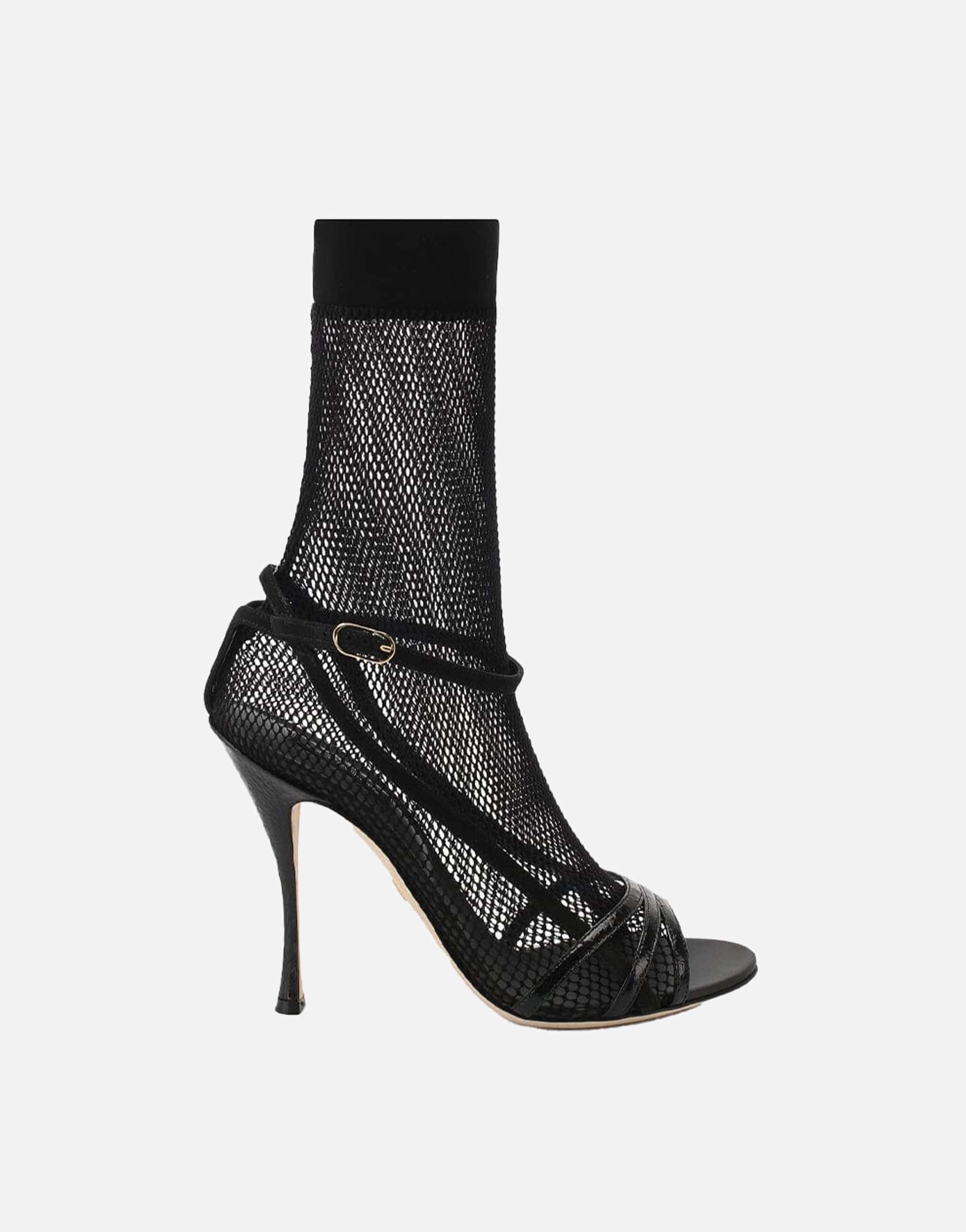 Dolce and gabbana mesh booties Clearance
