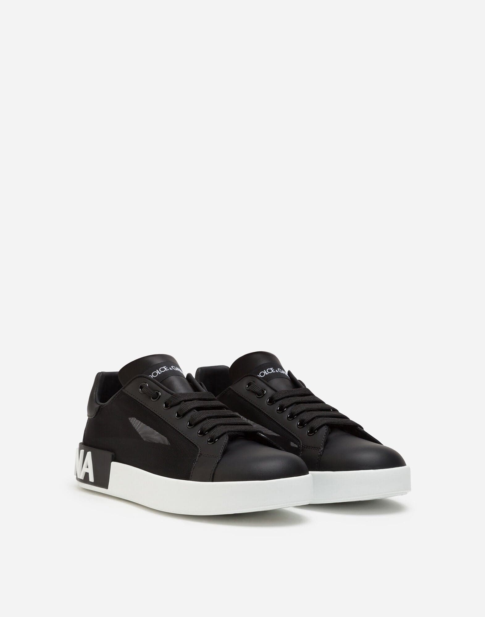 Dolce & Gabbana Mesh Portofino Sneakers