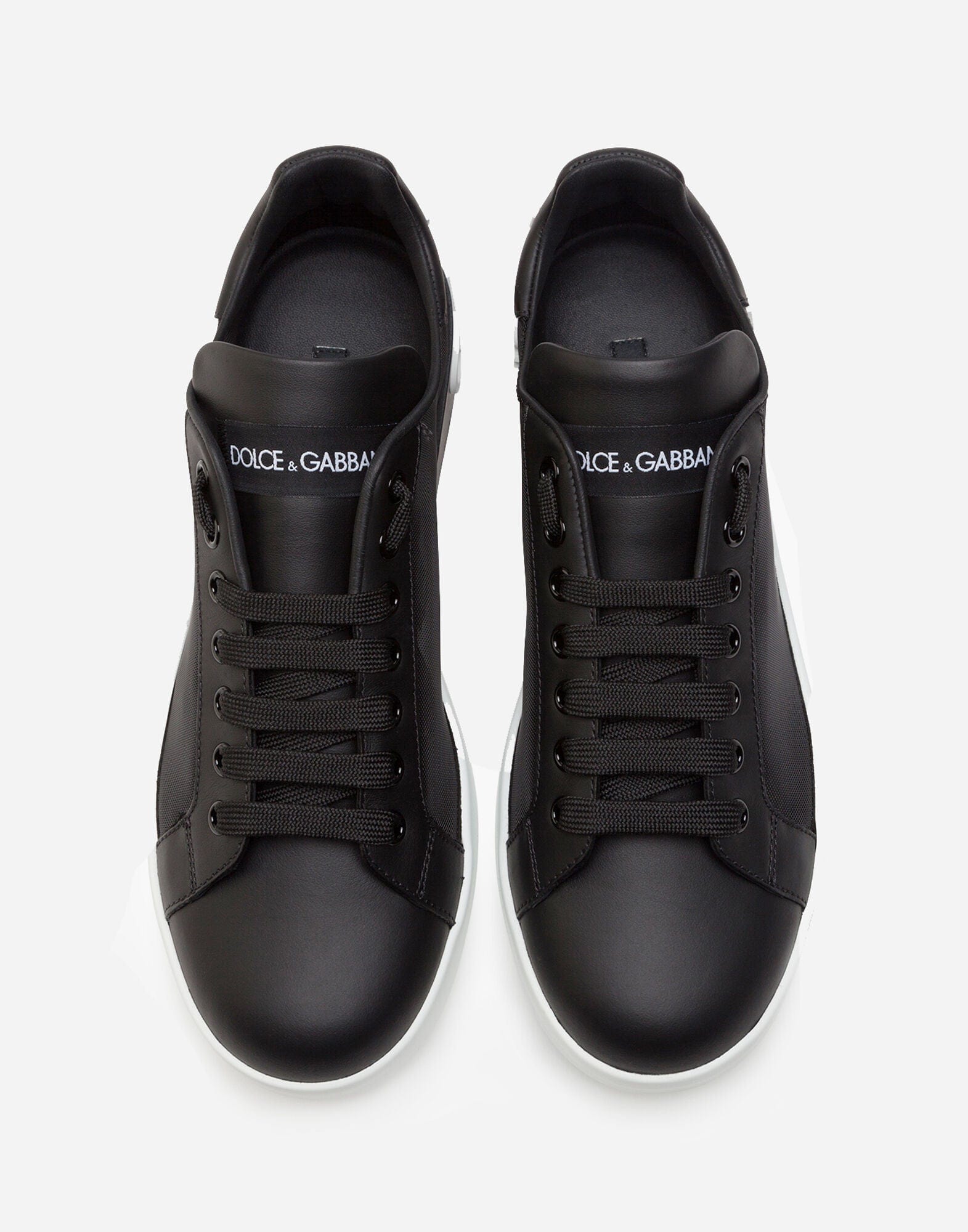 Dolce & Gabbana Mesh Portofino Sneakers