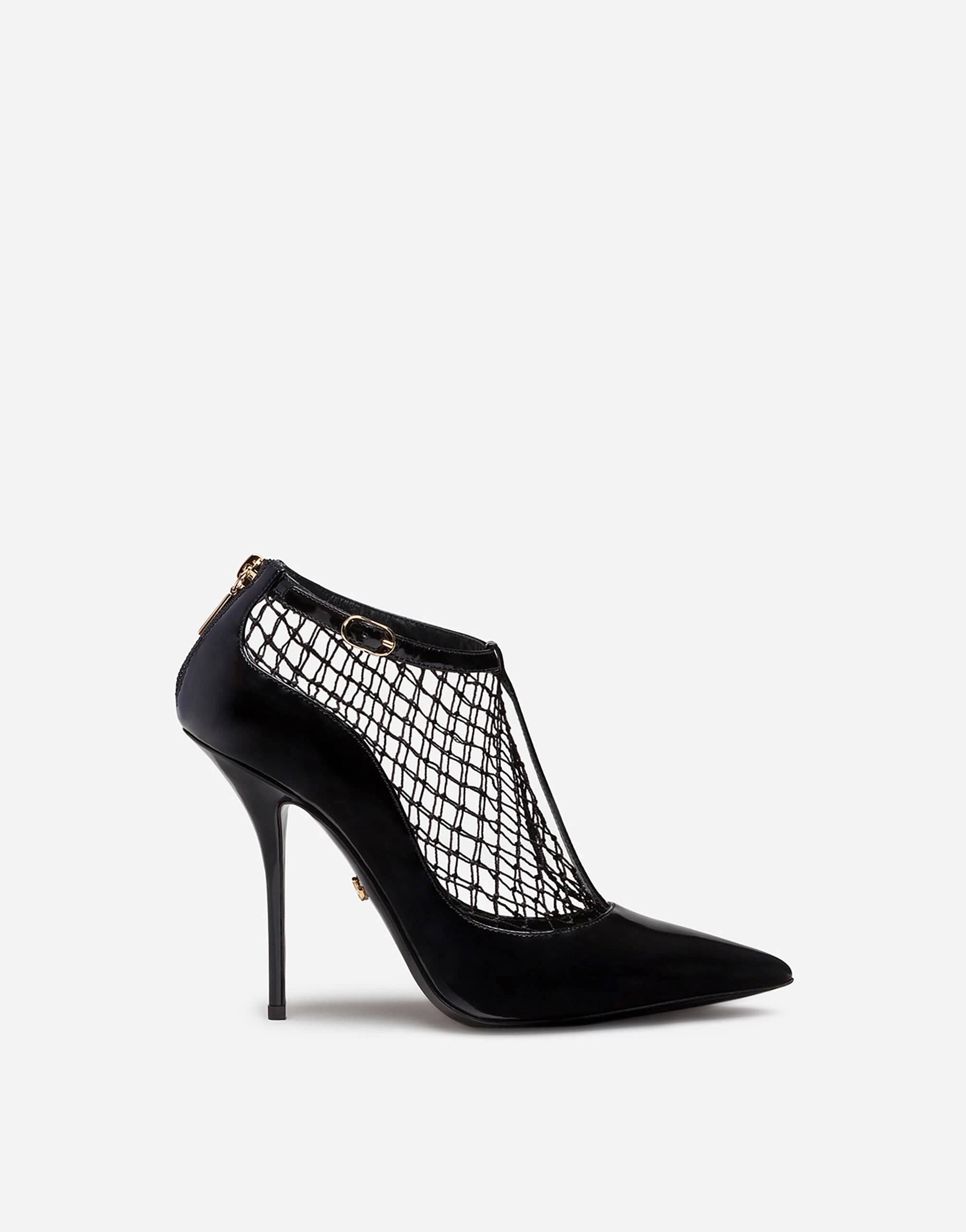 Dolce & Gabbana Mesh T-Strap Pumps