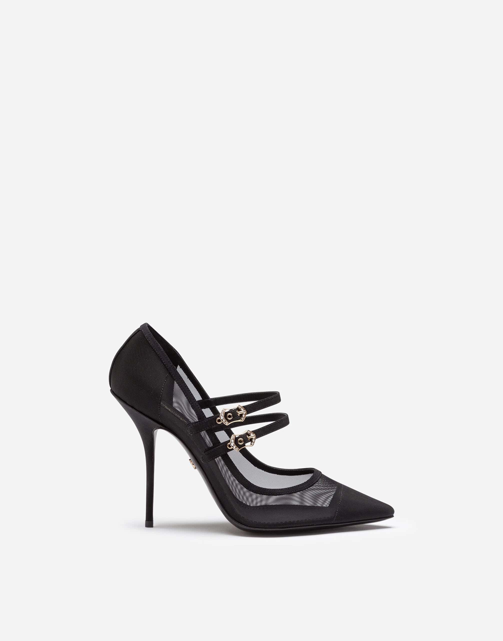 Dolce & Gabbana Mesh With Two Straps Pumps