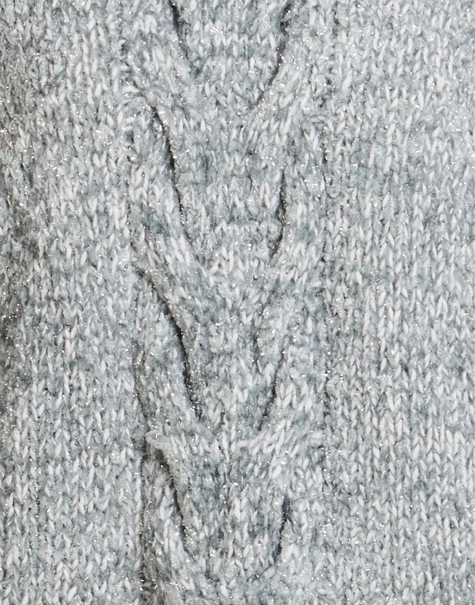 Металлический кабельный свитер