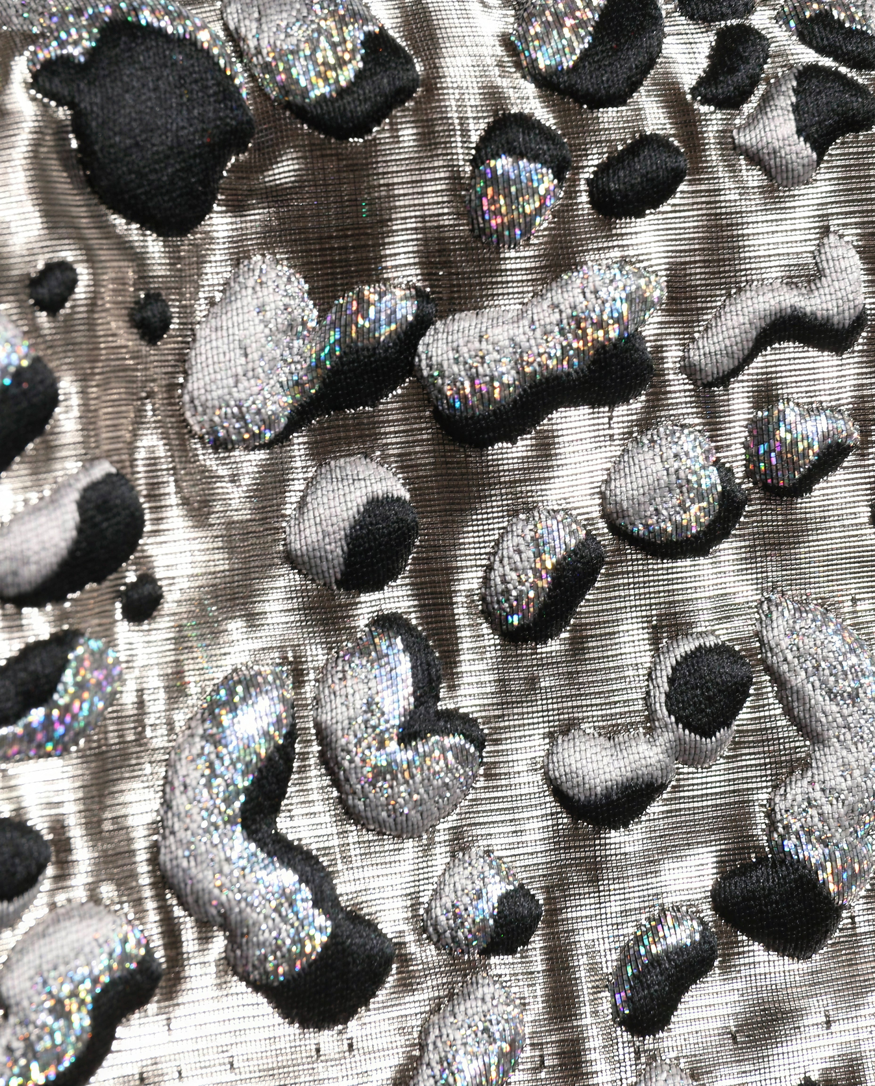 Dolce & Gabbana Metallic Leopard Jacquard Mini Skirt