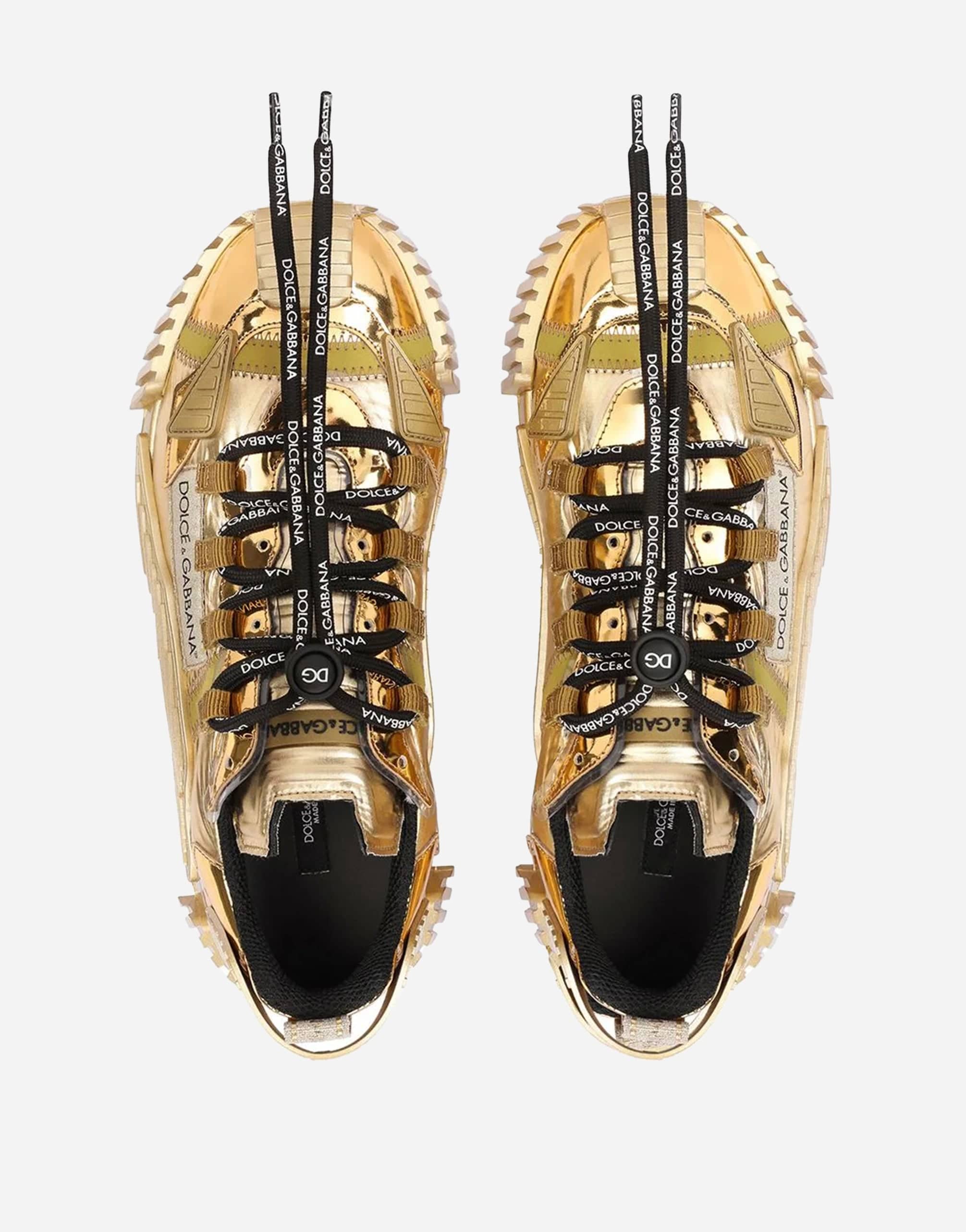 Dolce & Gabbana Metallic NS1 Low Top Sneakers