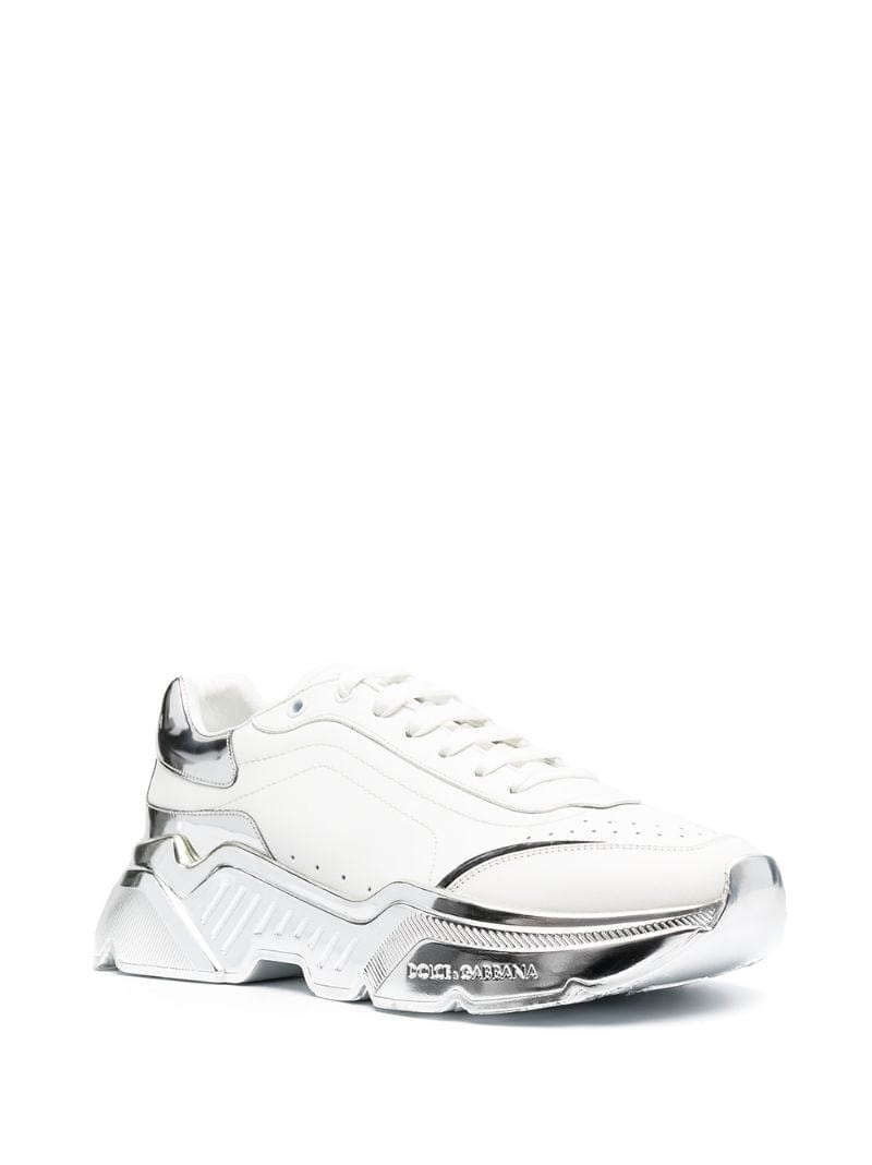 Dolce & Gabbana Metallic-Panel Daymaster Sneakers - alternate view