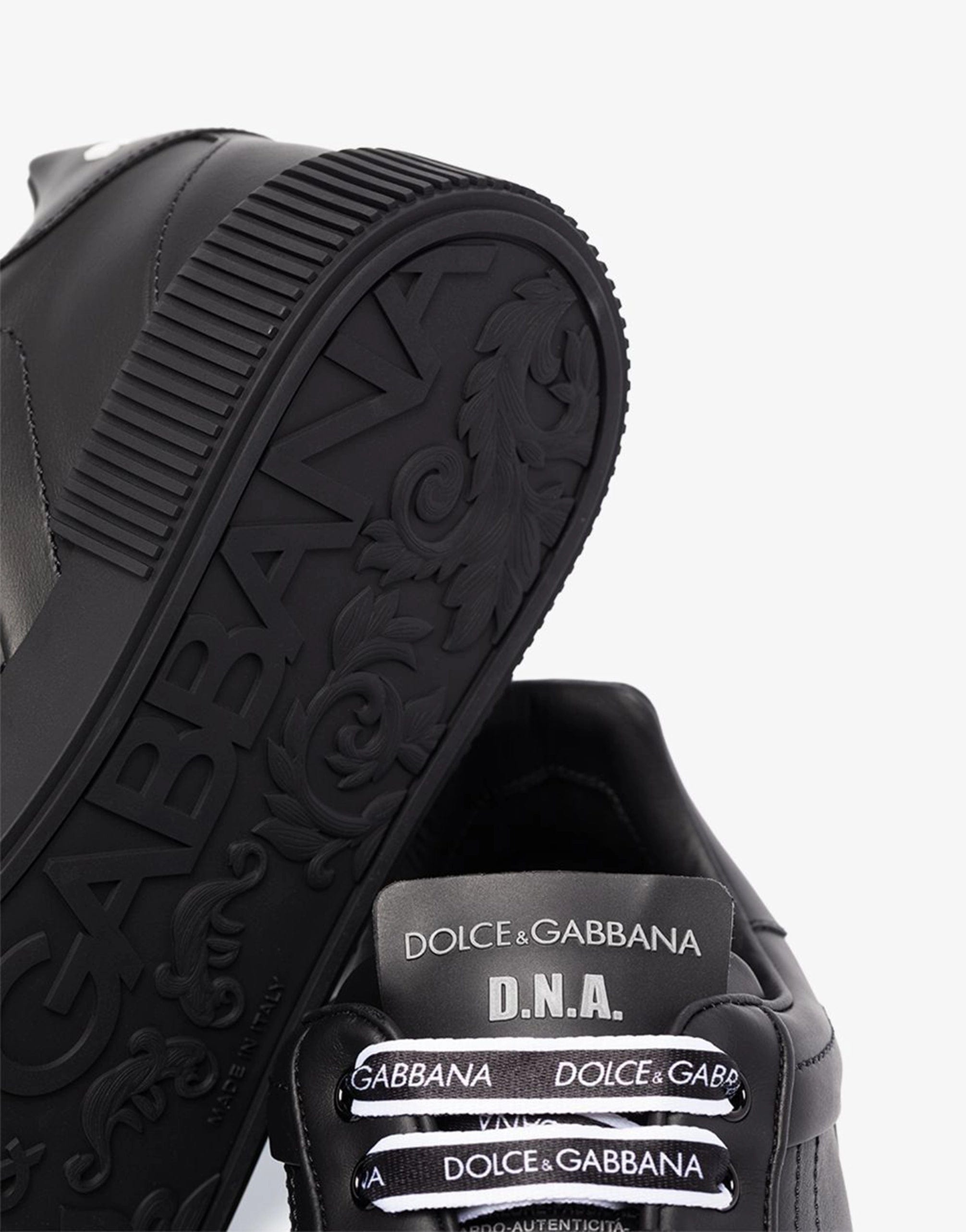 Dolce & Gabbana Miami Leather Sneakers