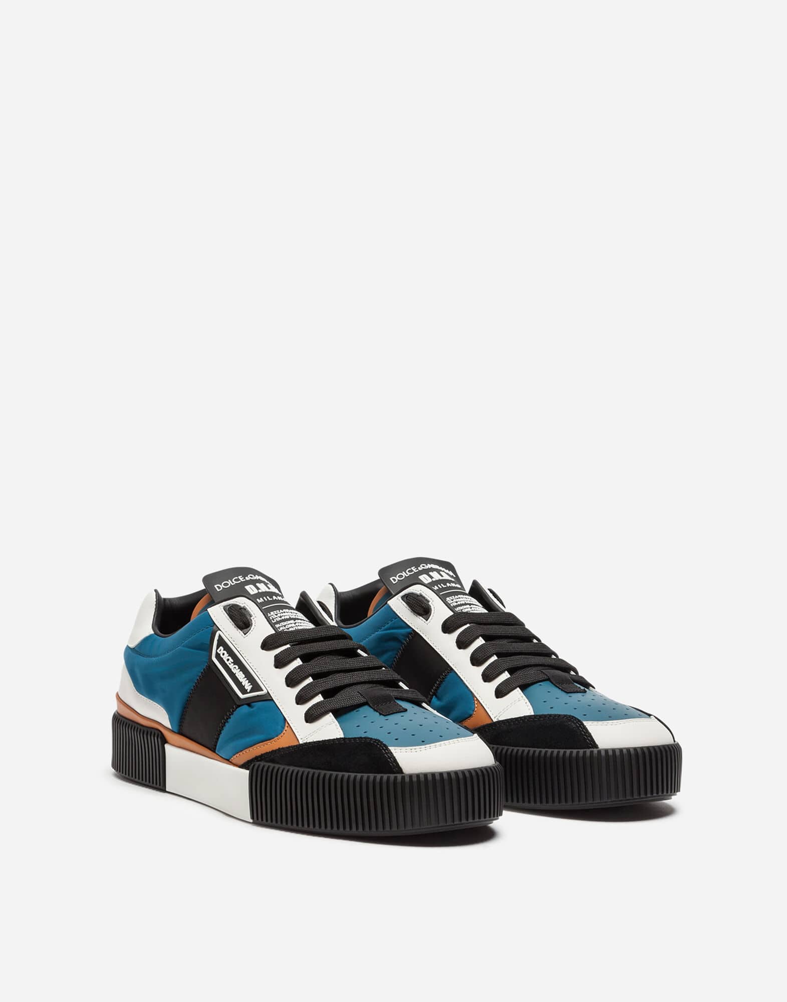 Dolce & Gabbana Dolce & Gabbana Miami Mixed-Material Sneakers