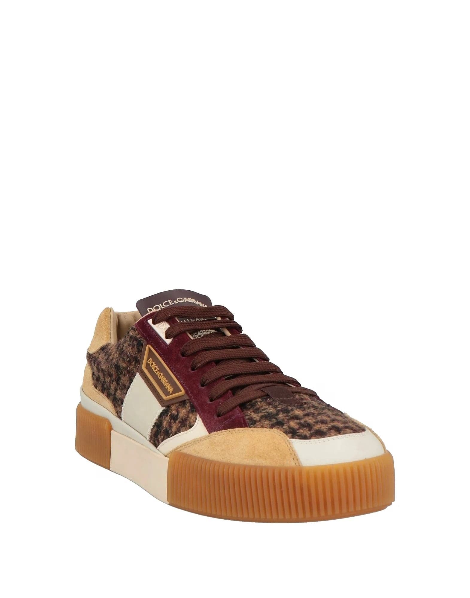 Dolce & Gabbana Miami Mixed-Material Sneakers