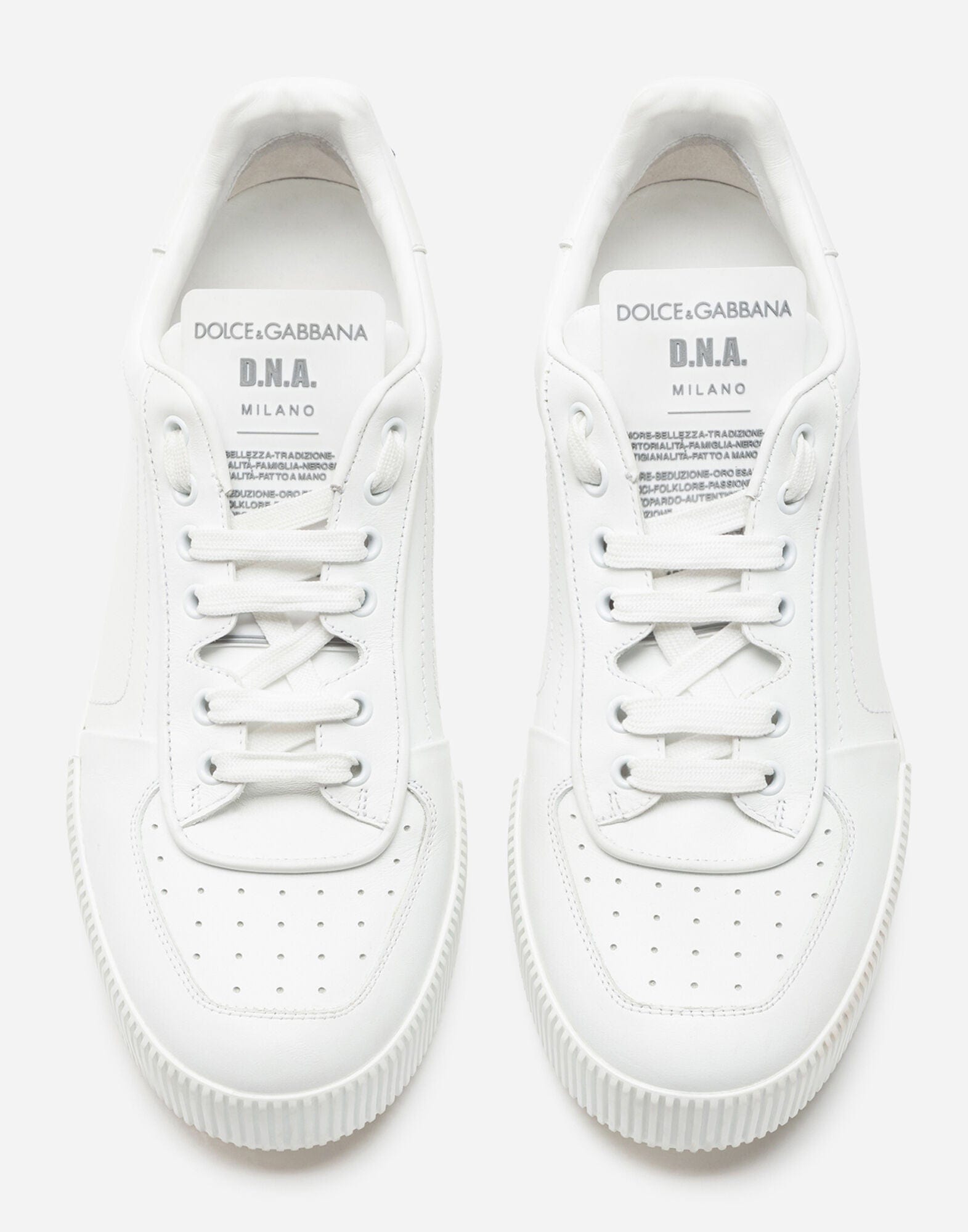 Dolce & Gabbana Miami Sneakers In Calfskin Nappa