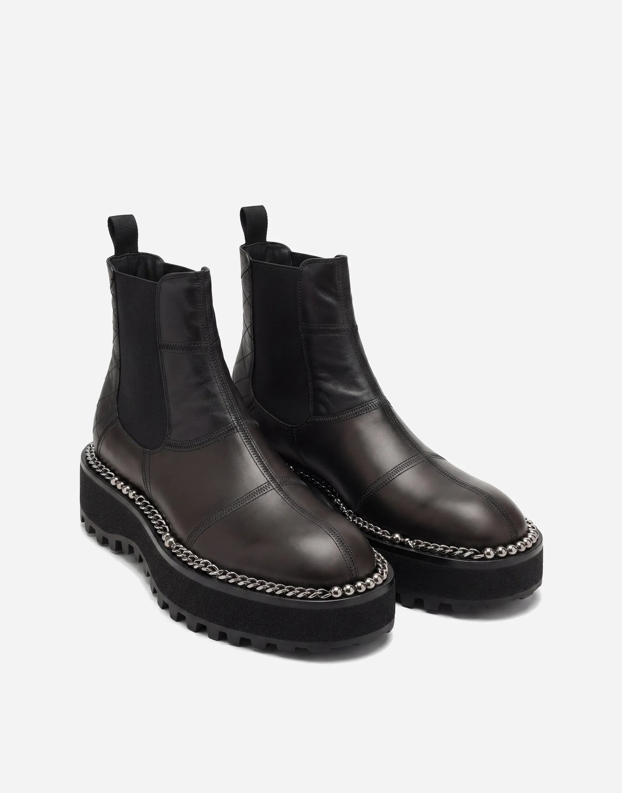 Dolce & Gabbana Dolce & Gabbana Michelangelo Chain-Embellished Ankle Boots