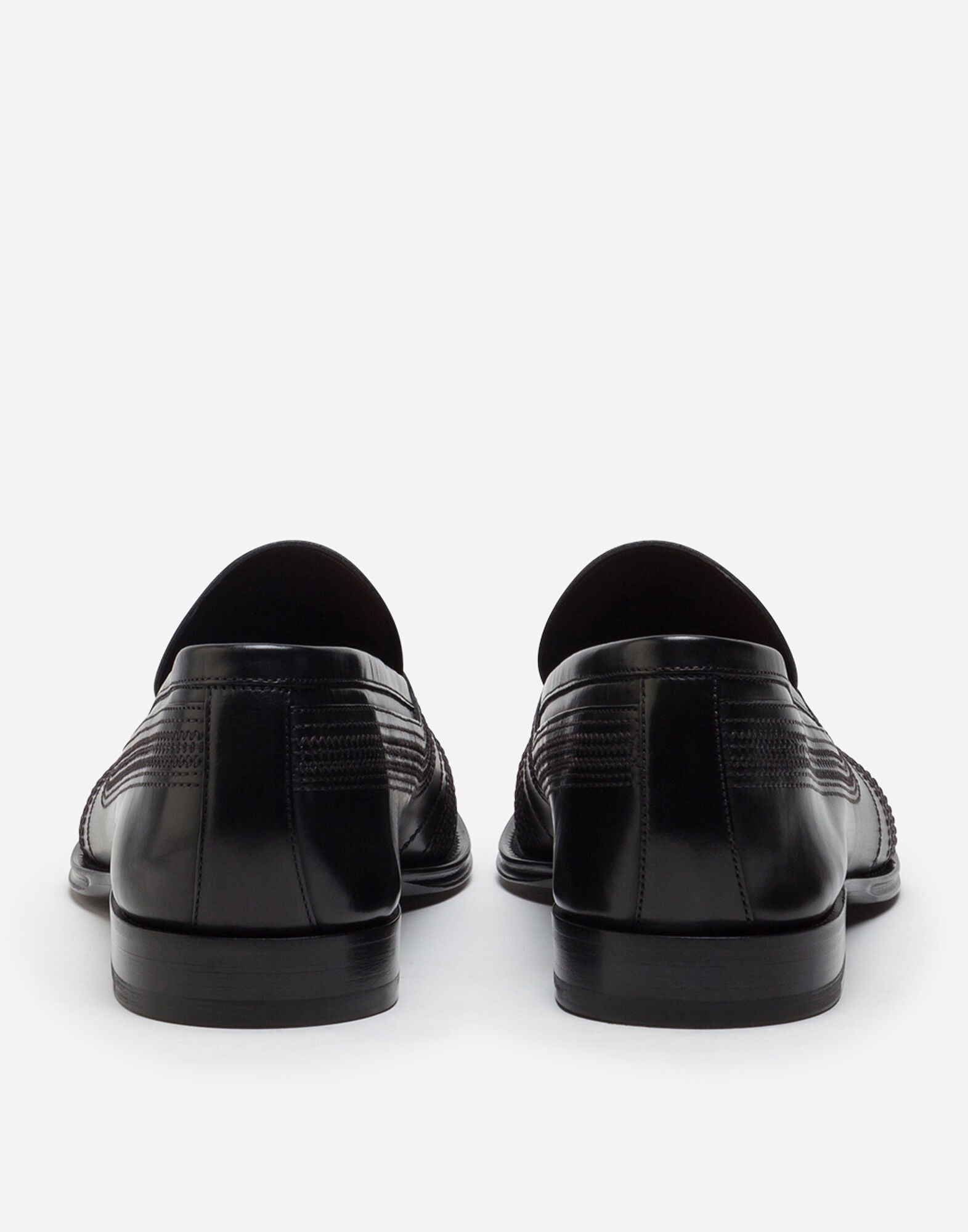 Dolce & Gabbana Michelangelo Leather Slippers
