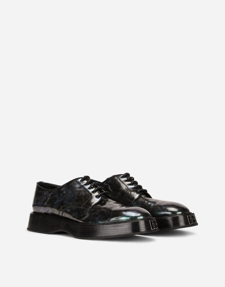 Dolce & Gabbana Michelangelo Patent Leather Derby Shoes