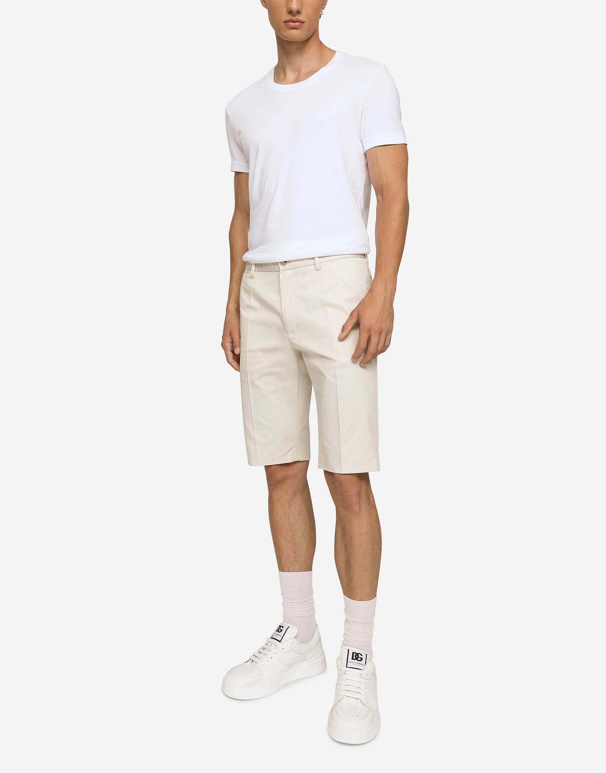 Dolce & Gabbana Mid-Rise Bermuda Shorts