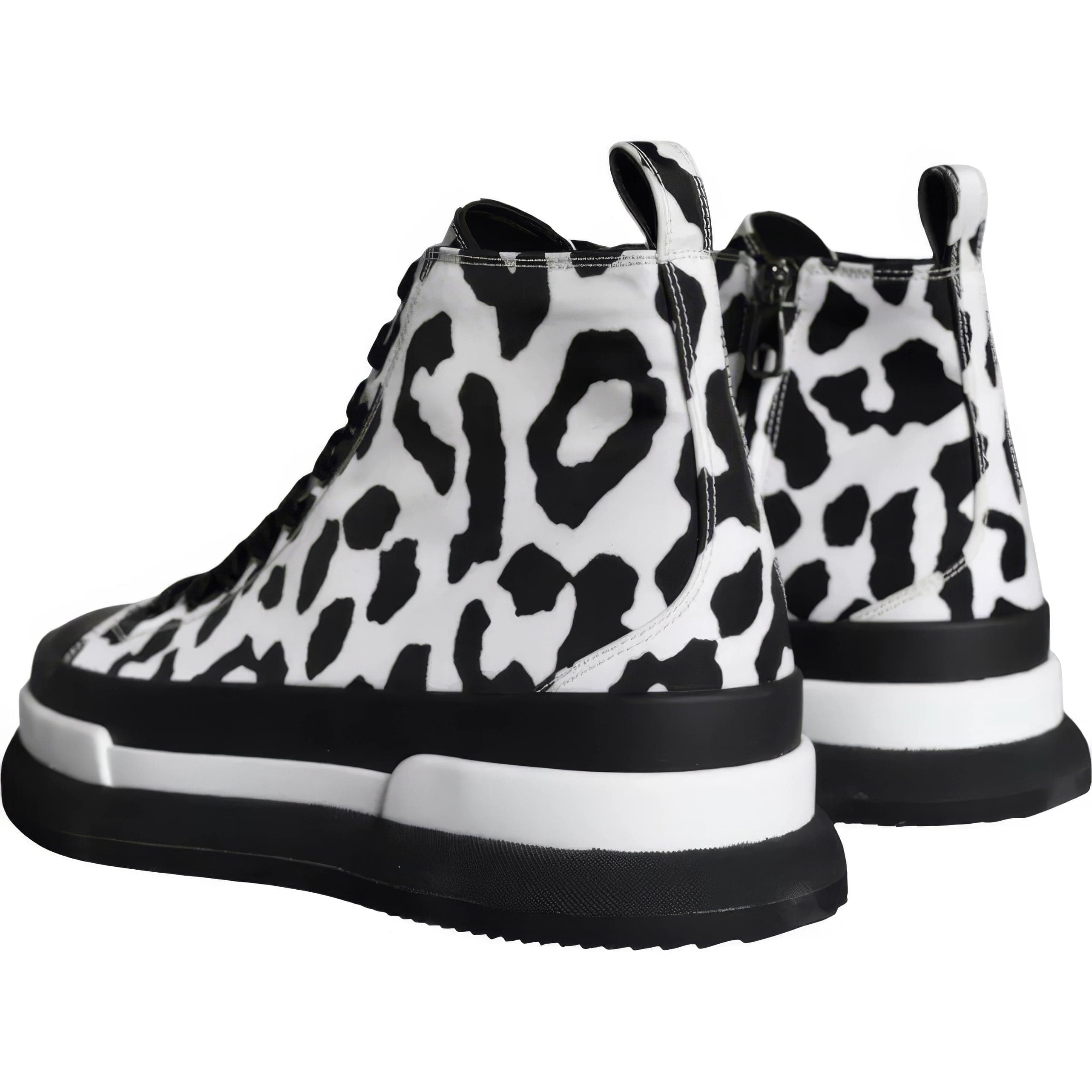 Dolce & Gabbana Mid-Top Leopard-Print Sneakers