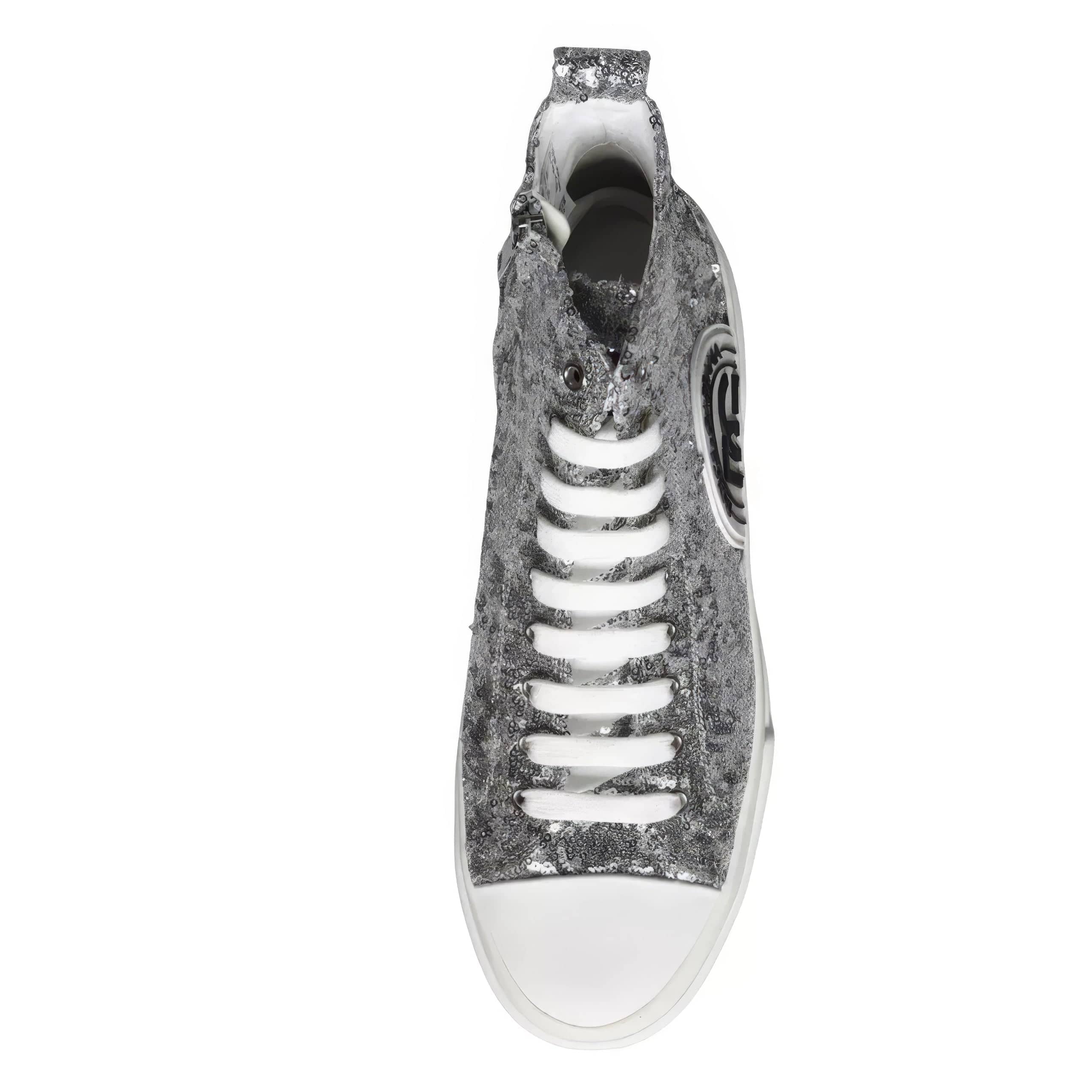 Dolce & Gabbana Mid-Top Sequined Portofino Sneakers