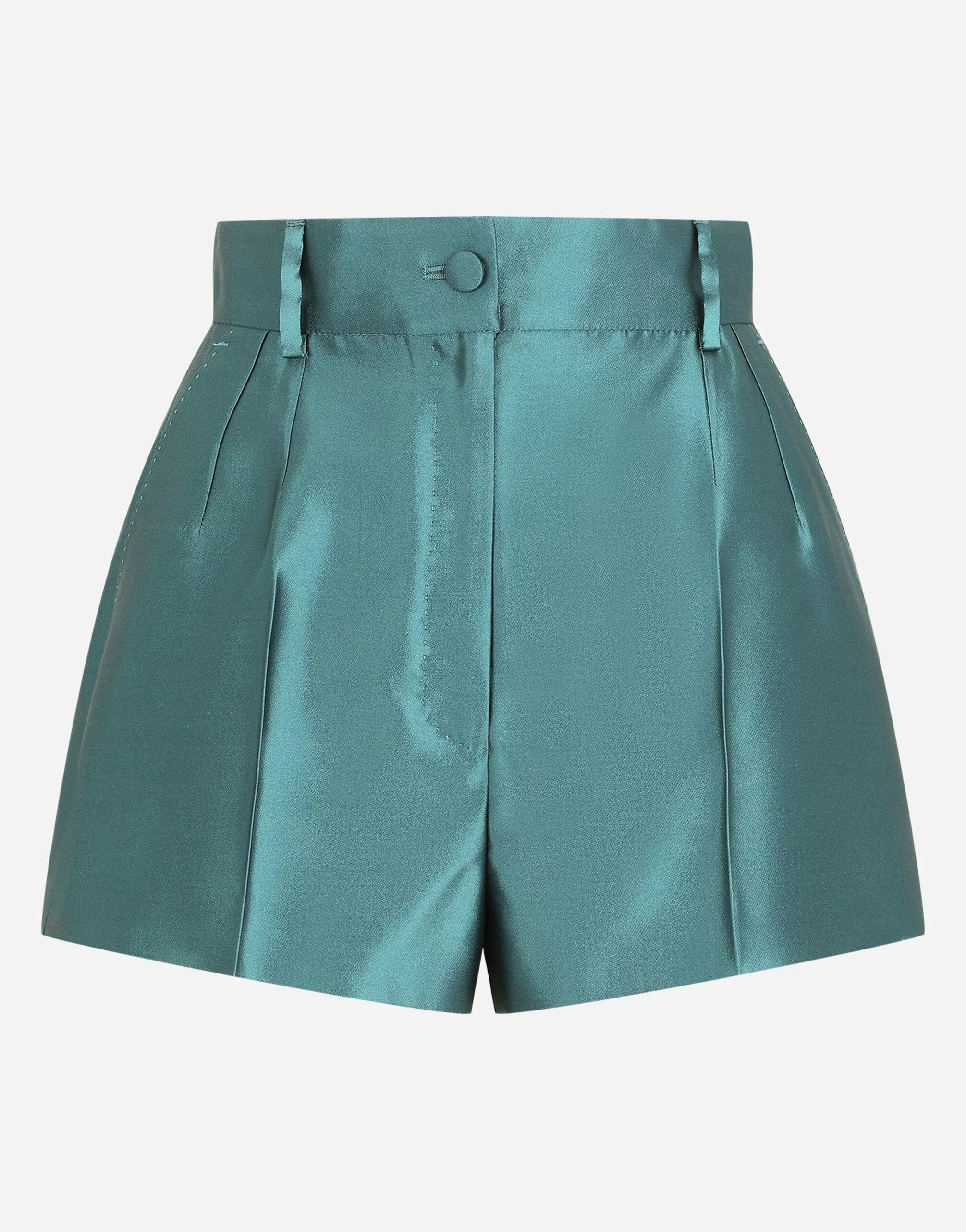 Dolce & Gabbana Mikado Silk Shorts