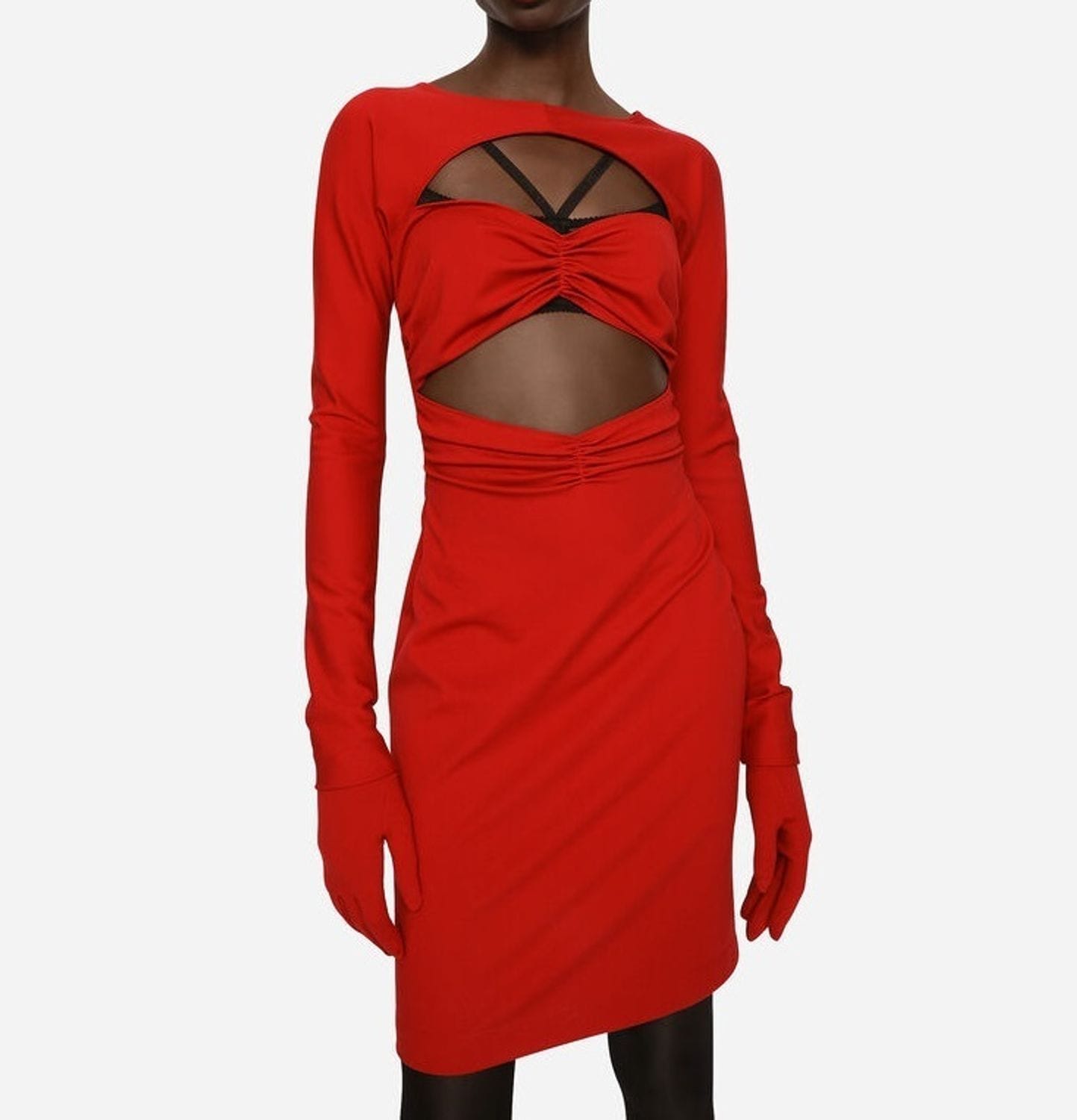 Dolce & Gabbana Dolce & Gabbana Milan Rib Mini Dress
