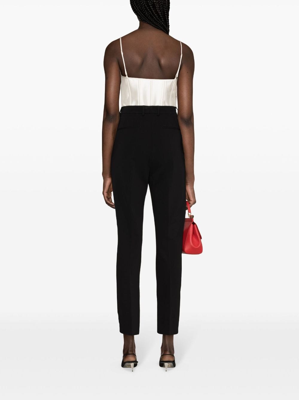 Dolce & Gabbana Milano Ribbed Cigarette Pants