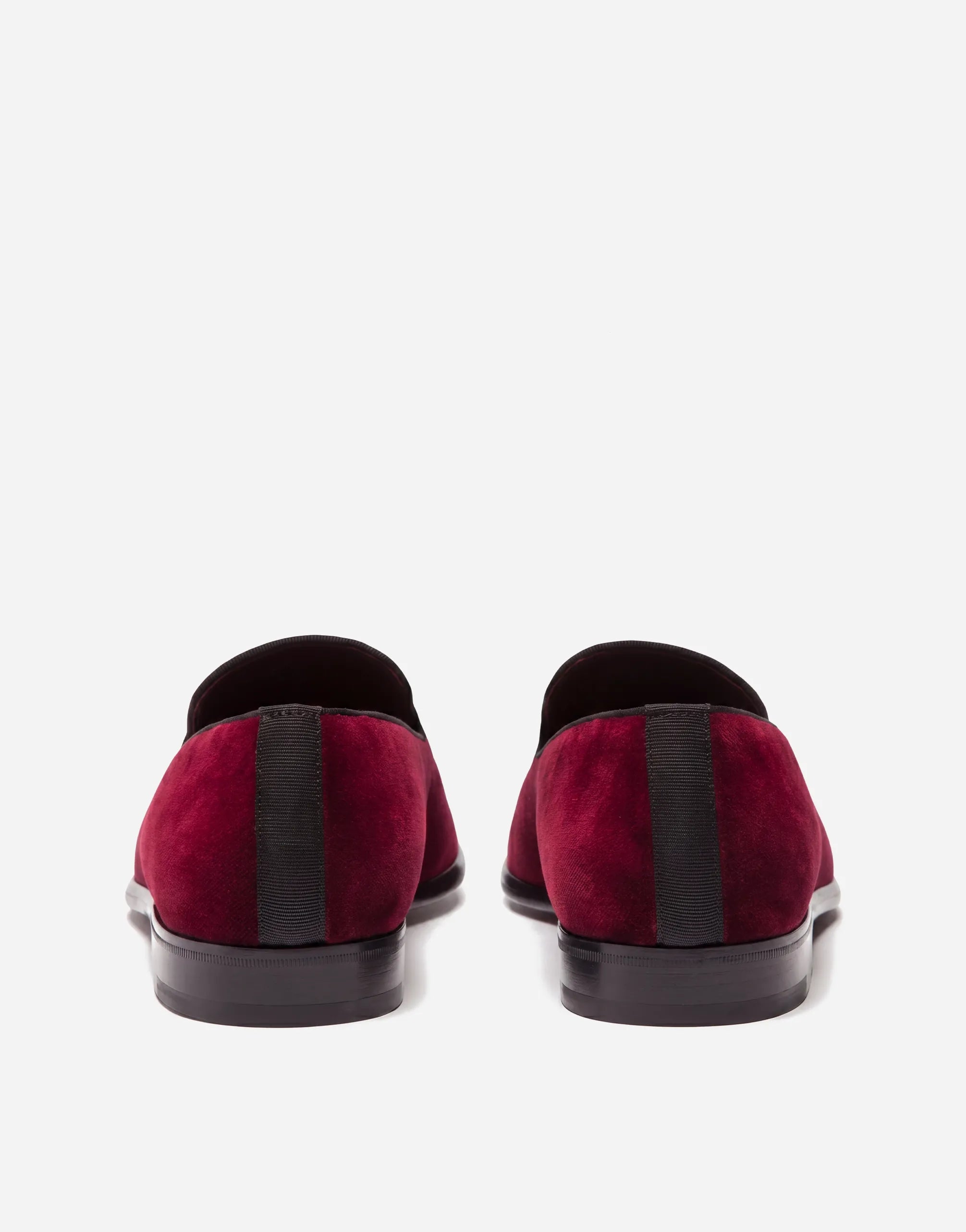 Dolce & Gabbana Dolce & Gabbana Milano Velvet Slip-On Loafers