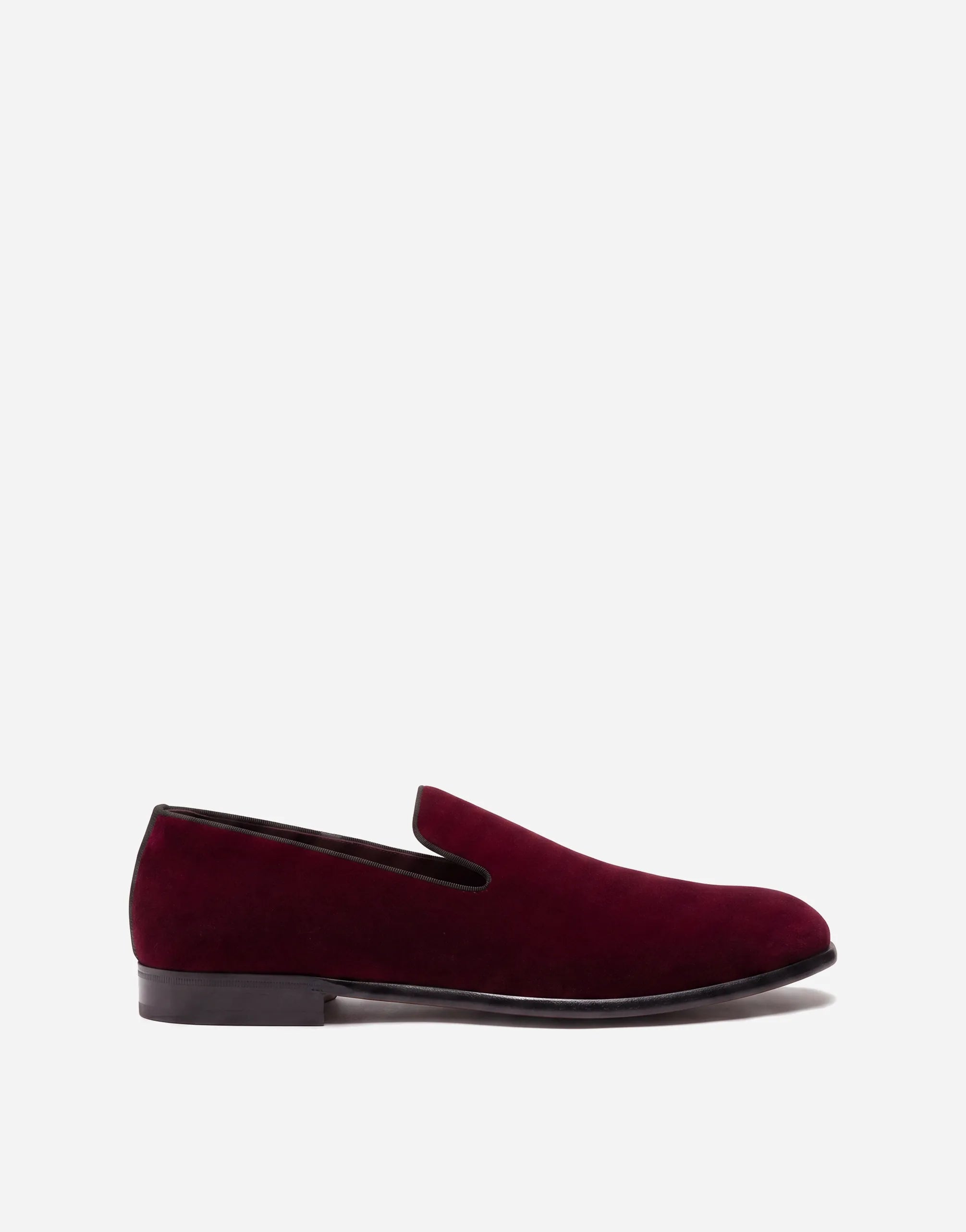 Dolce & Gabbana Dolce & Gabbana Milano Velvet Slip-On Loafers