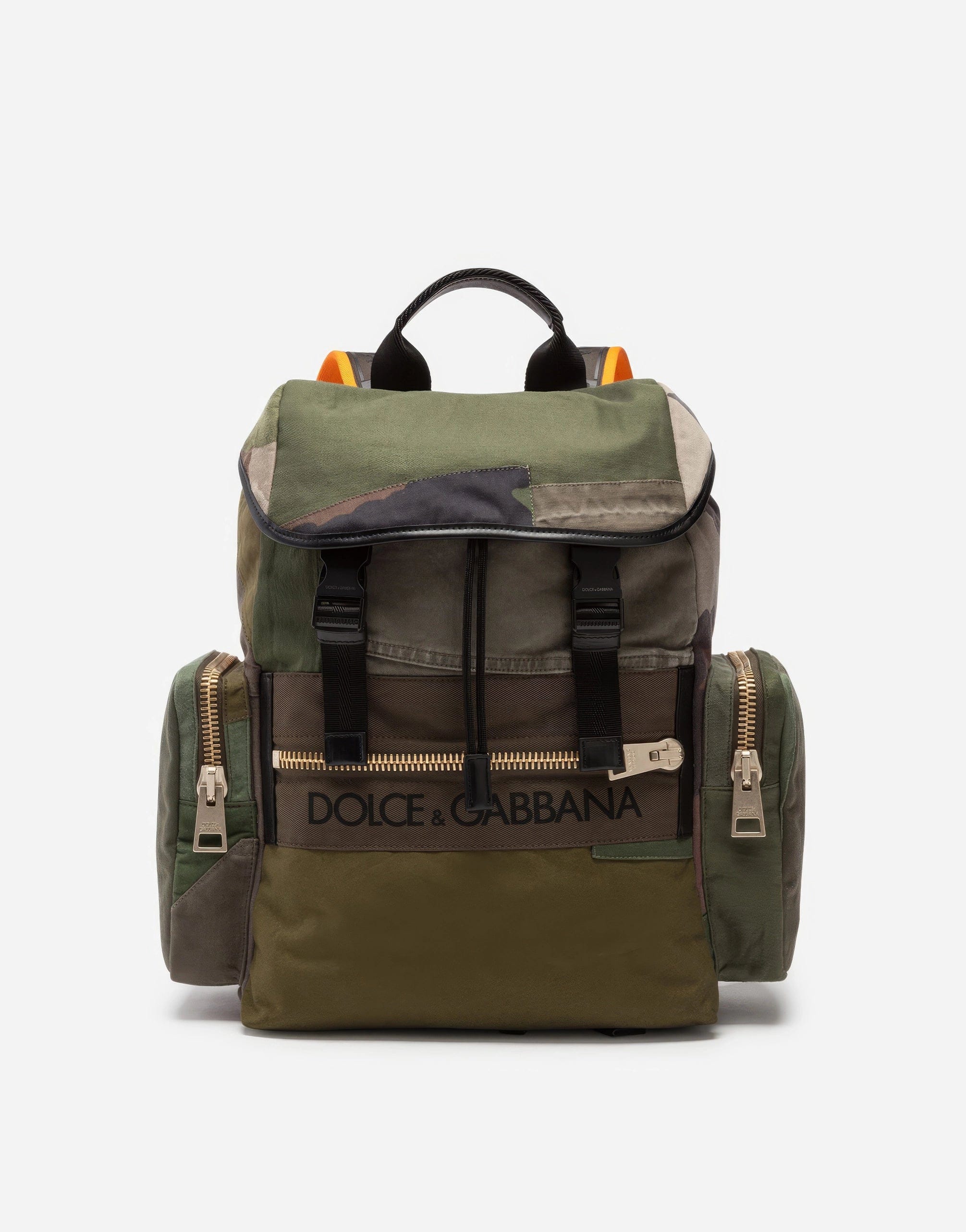 Dolce & Gabbana Military Backpack In Canvas