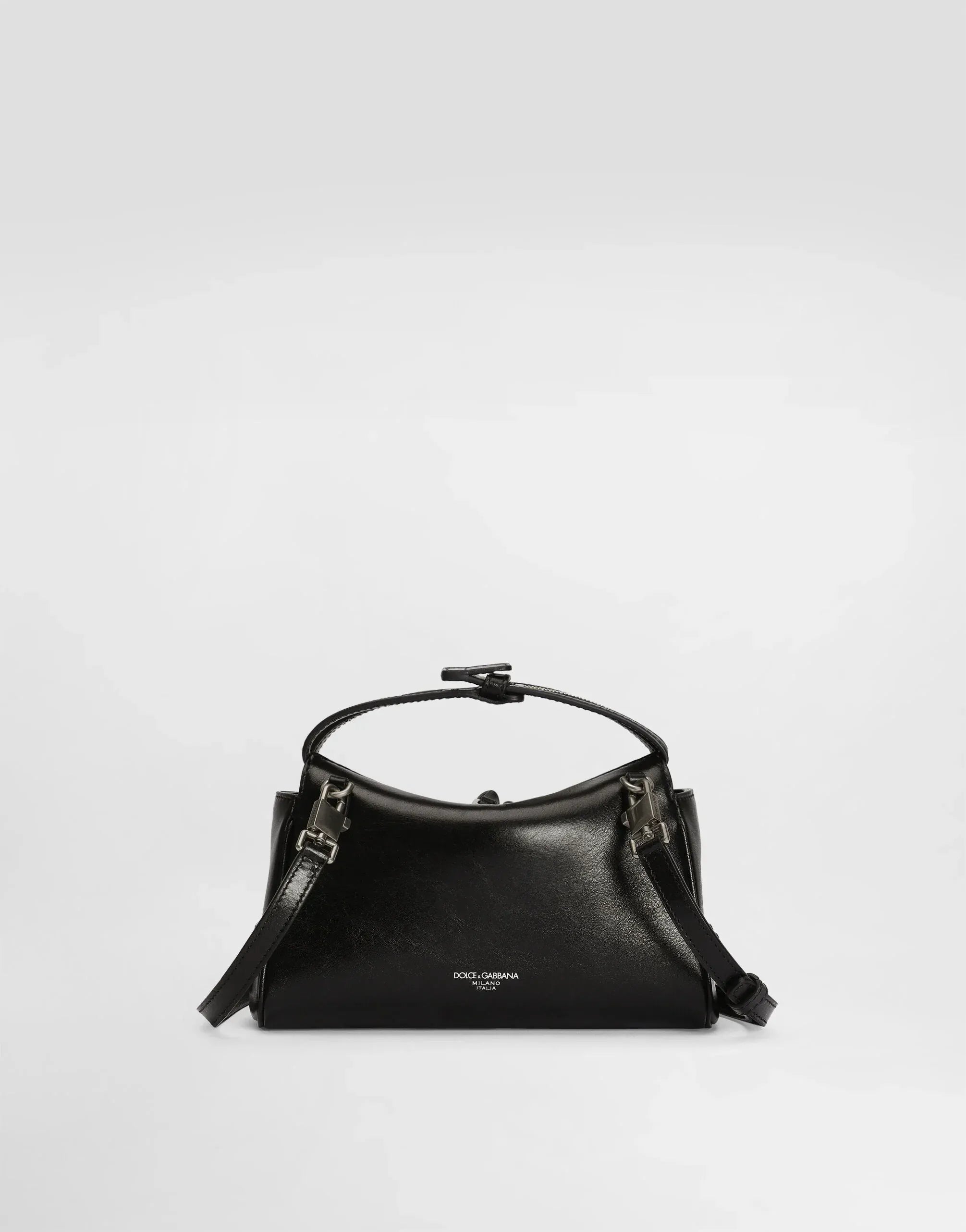 Dolce & Gabbana Mini Vittoria Leather Handbag