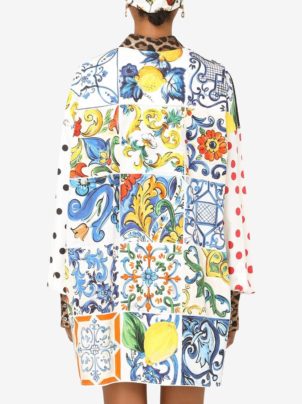 Dolce & Gabbana Mix-Print Shirt