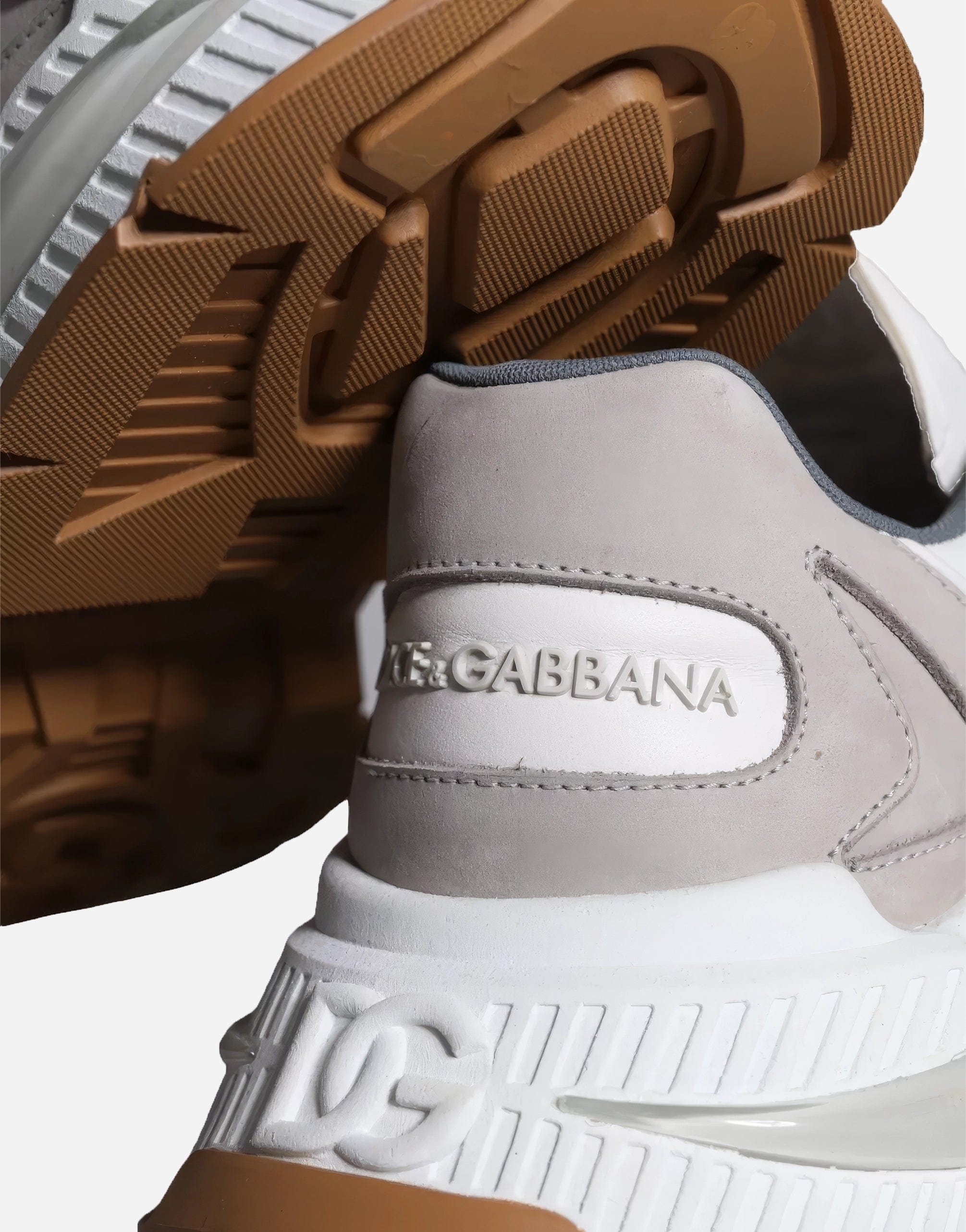 Dolce & Gabbana Mixed-Material AirMaster Sneakers