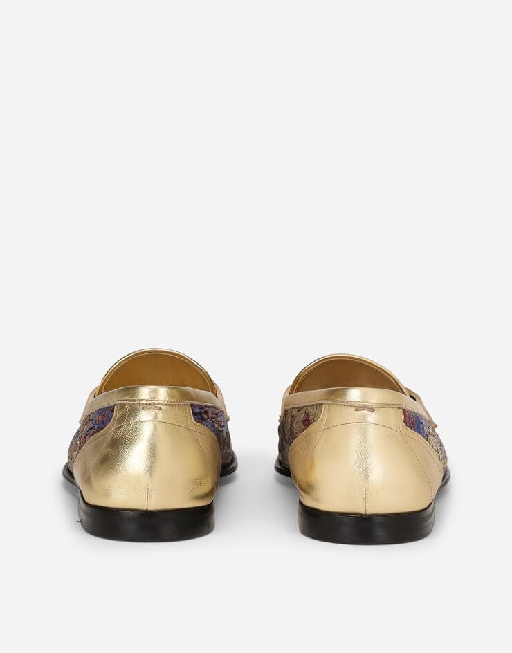 Dolce & Gabbana Mixed-material Ariosto slippers