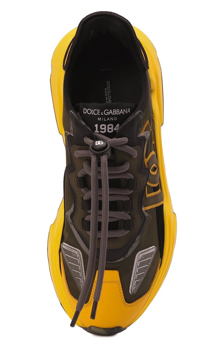 Dolce & Gabbana Mixed-Material Daymaster Sneakers