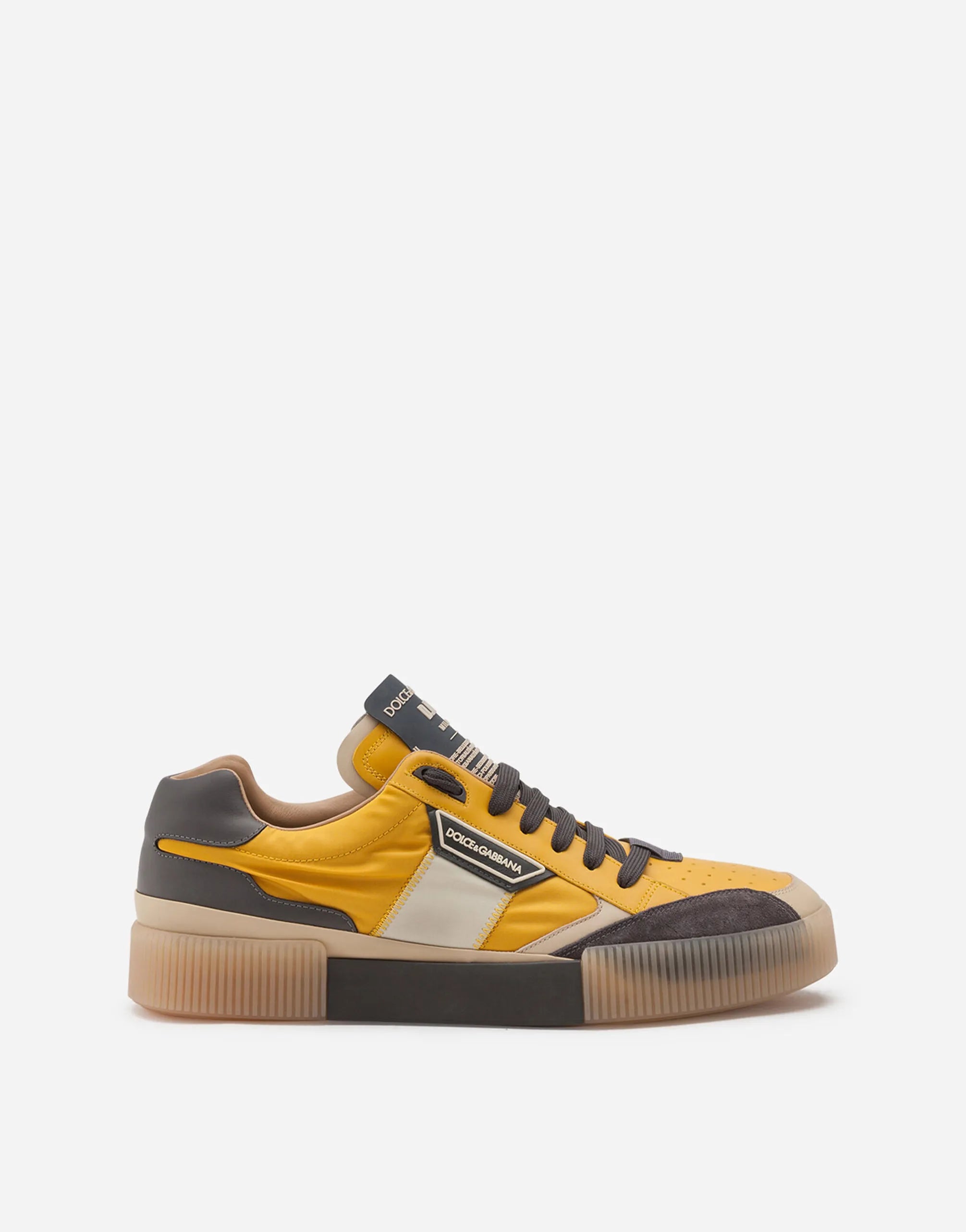 Dolce & Gabbana Dolce & Gabbana Mixed-Material Miami Sneakers