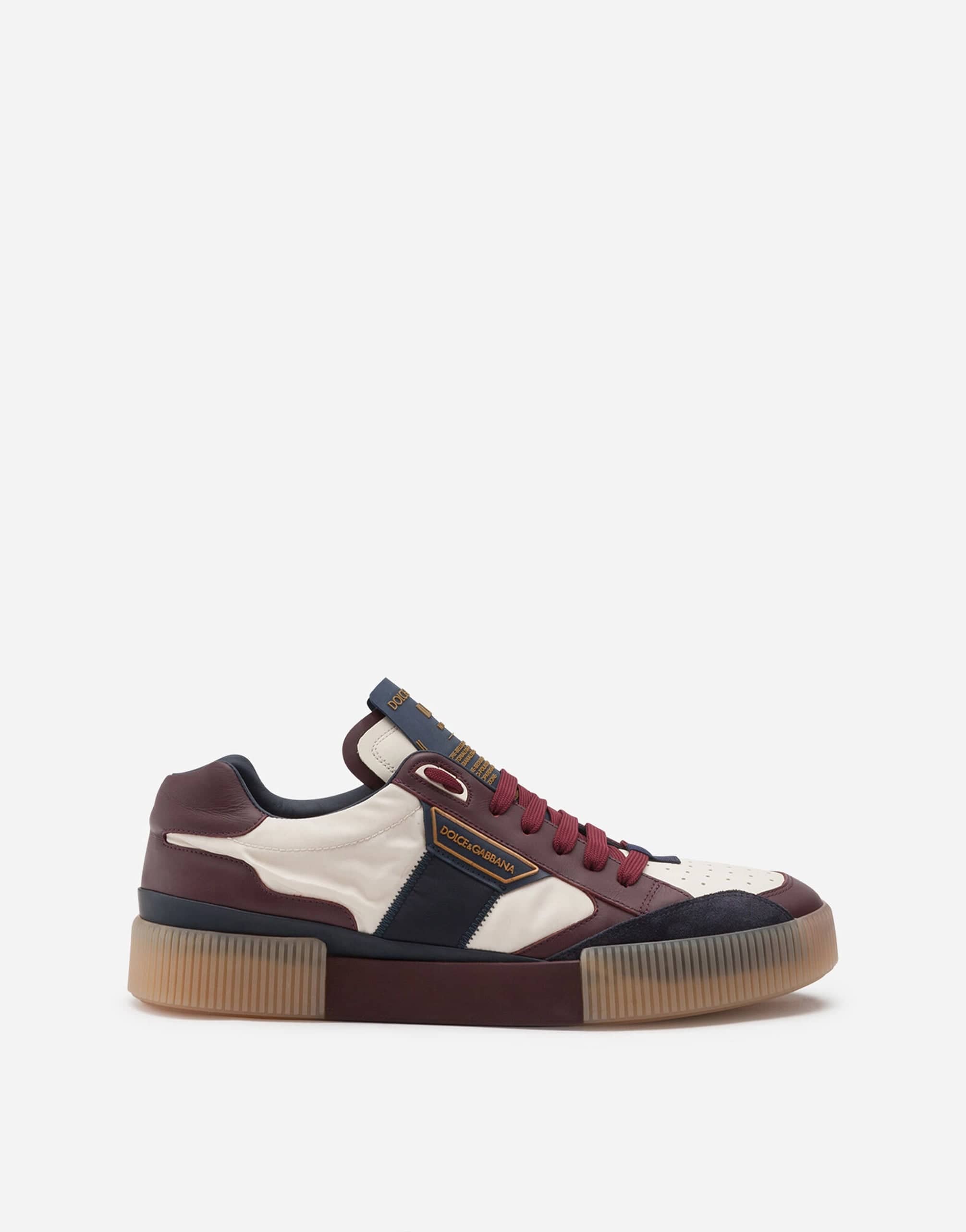 Dolce & Gabbana Mixed-Material Miami Sneakers