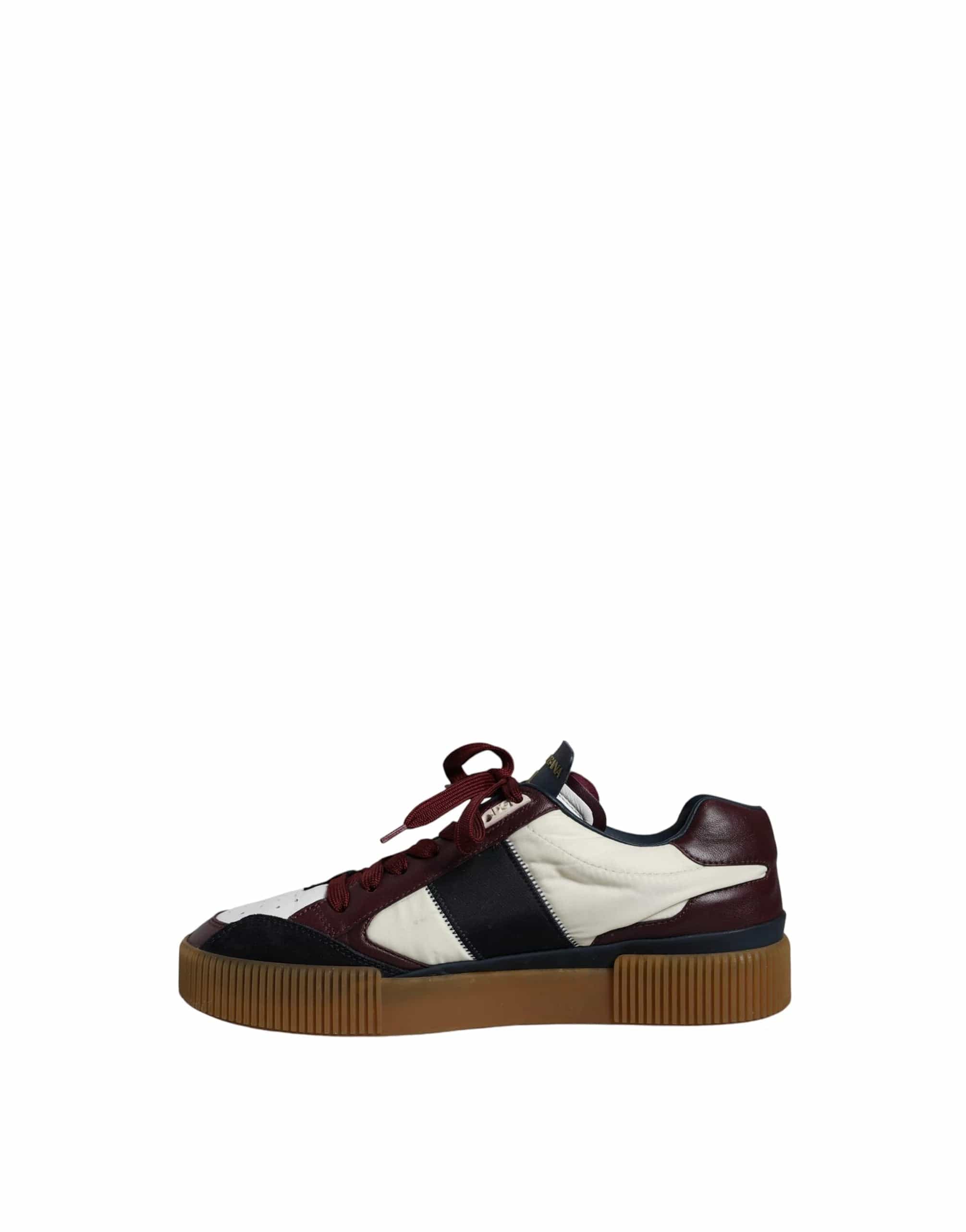 Dolce & Gabbana Mixed-Material Miami Sneakers