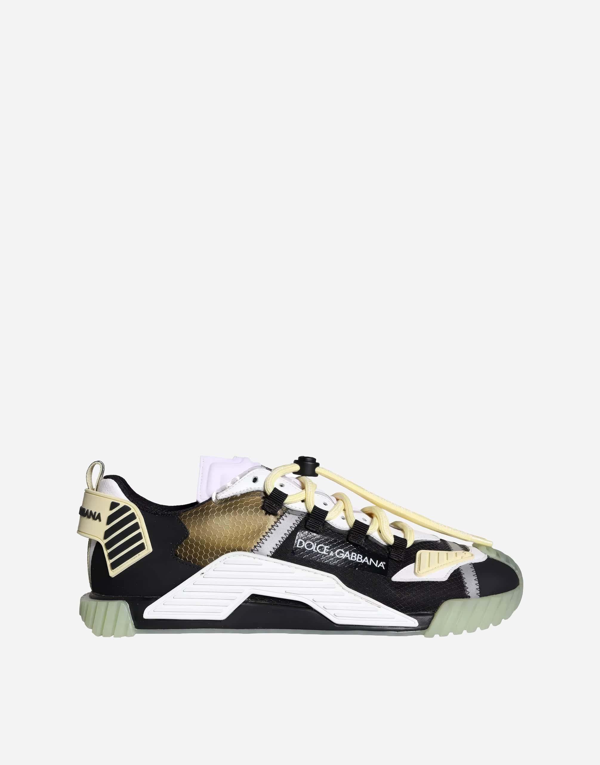 Dolce & Gabbana Mixed-Material NS1 Sneakers In Multicolor