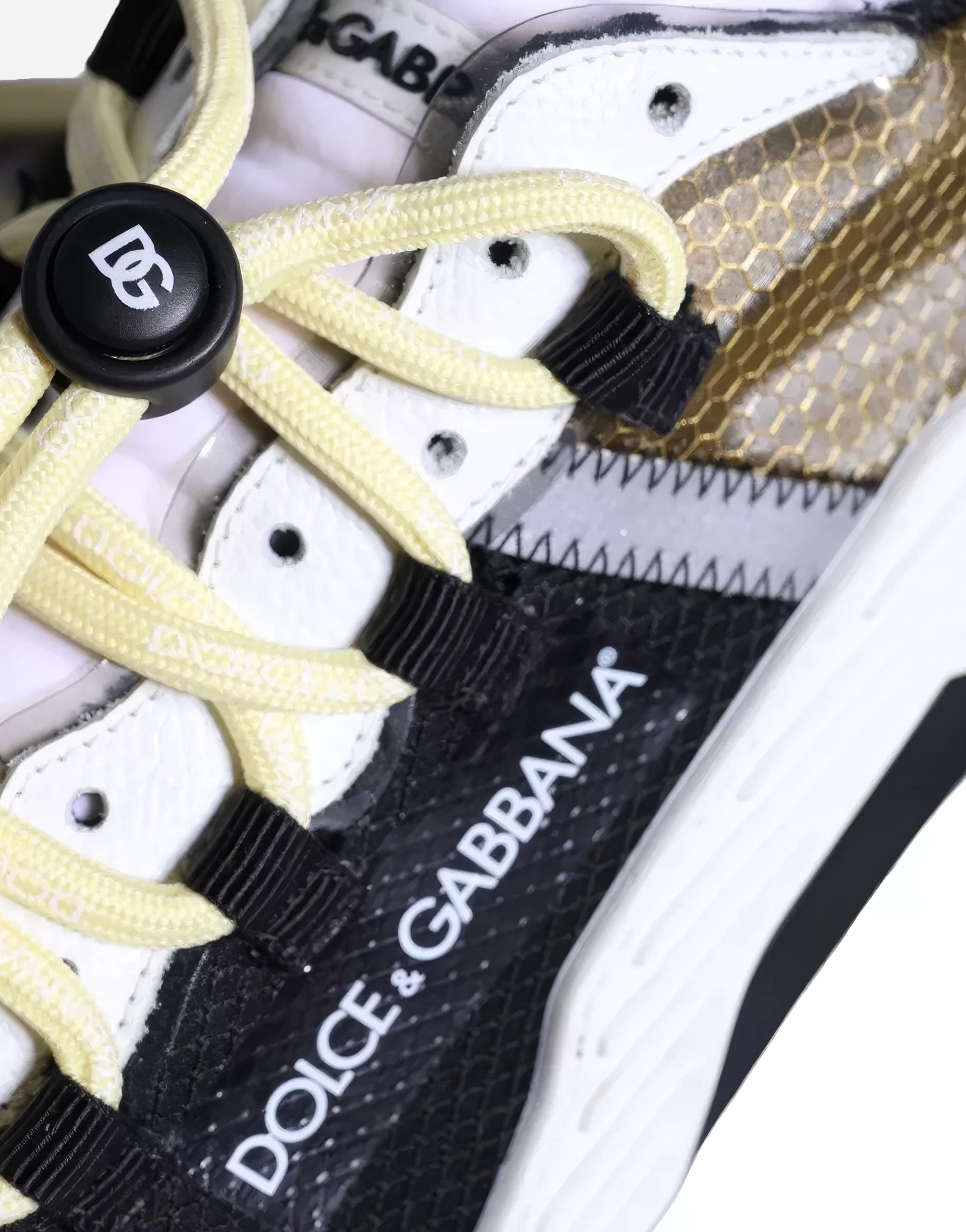 Dolce & Gabbana Mixed-Material NS1 Sneakers In Multicolor