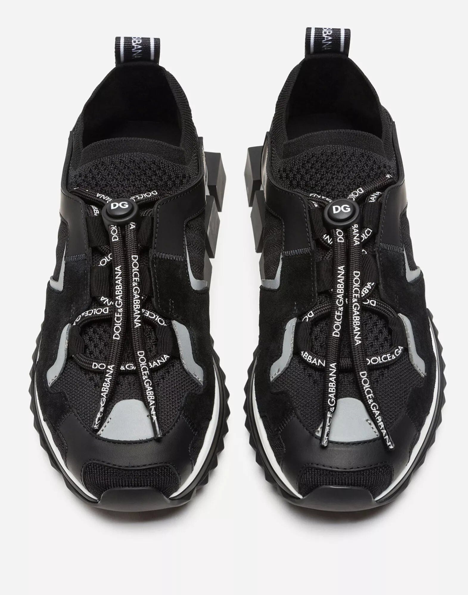 Dolce & Gabbana Mixed-Material Sorrento Trekking Sneakers