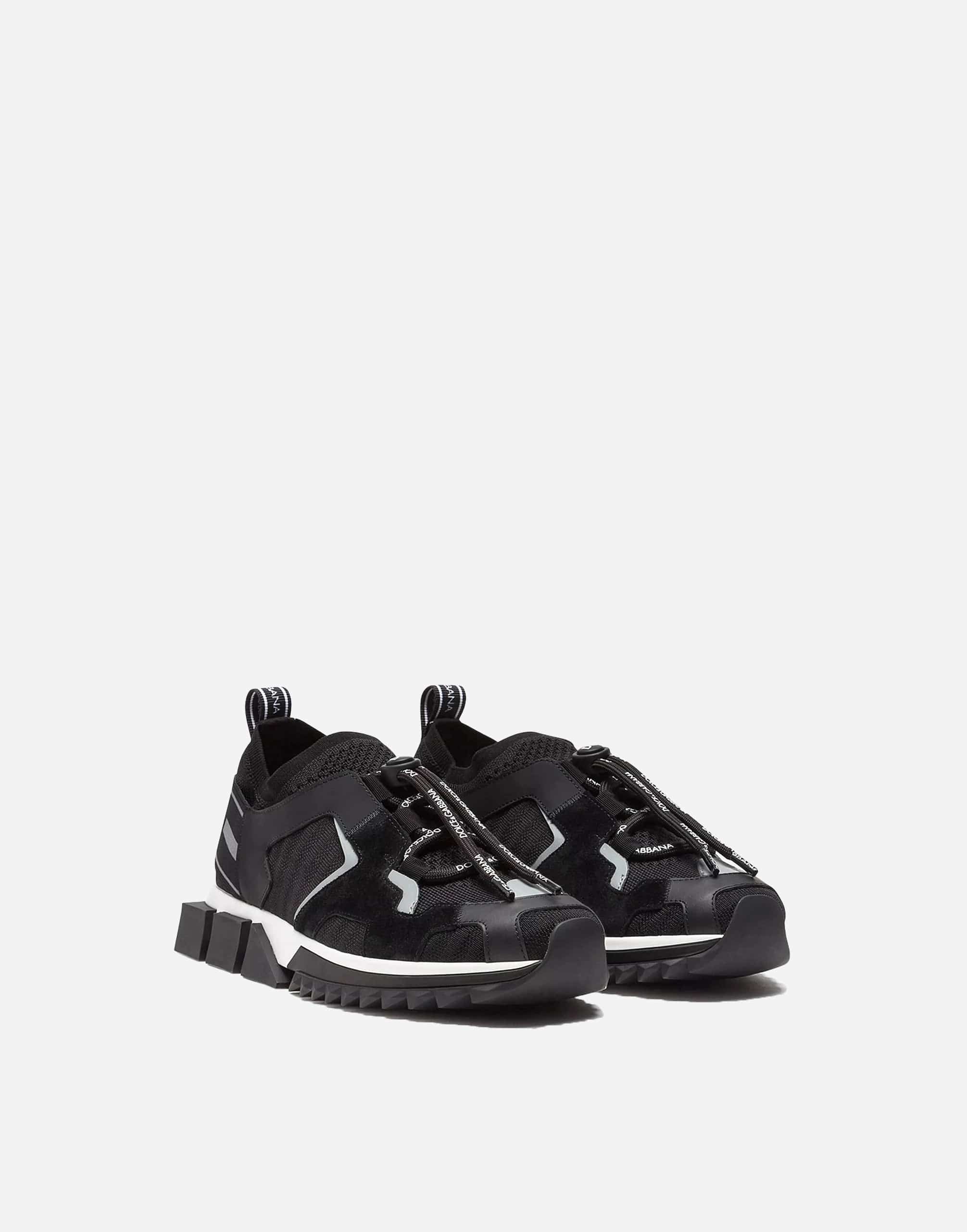 Dolce Gabbana Mixed-Material Sorrento Trekking Sneakers