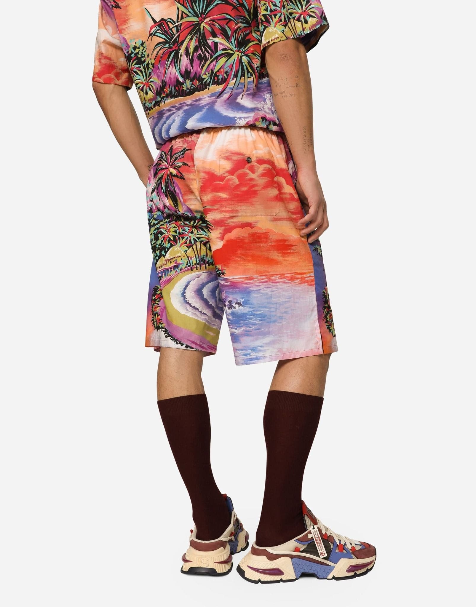 Dolce & Gabbana Dolce & Gabbana Mixed-Materials Airmaster Sneakers