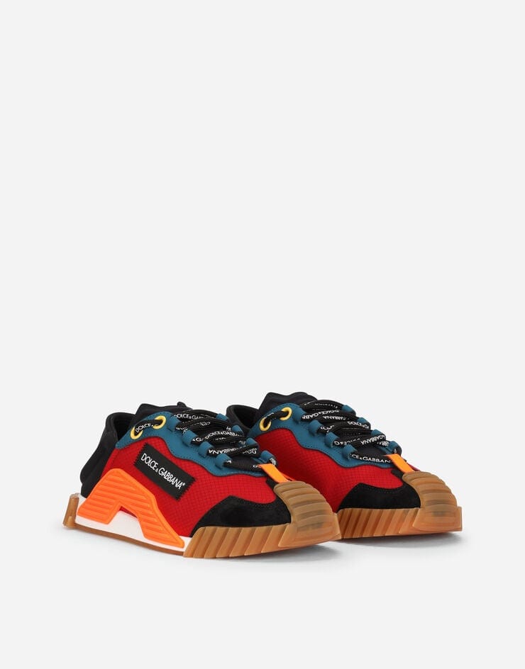 Dolce & Gabbana Mixed Materials NS1 Slip-On Sneakers
