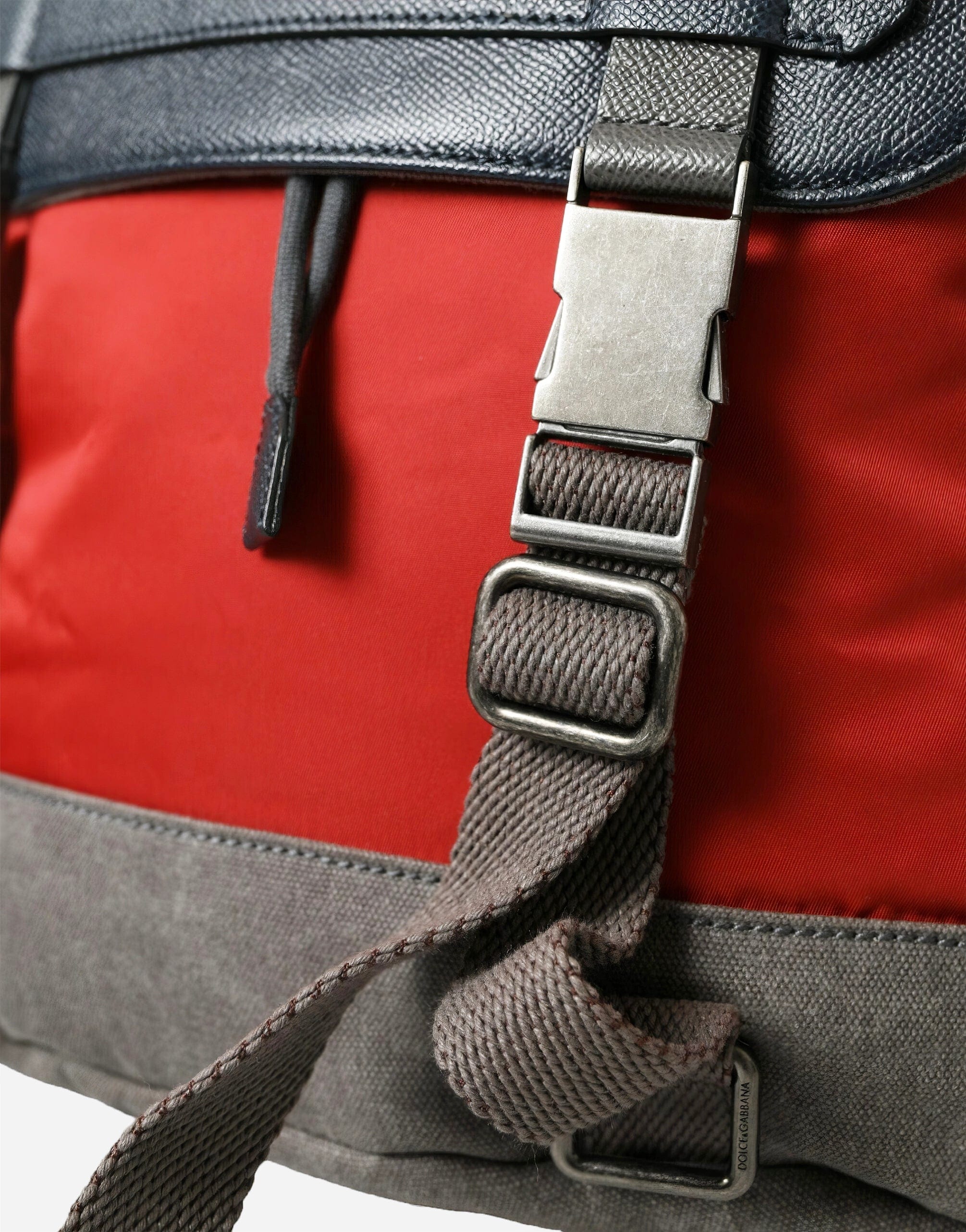 Dolce & Gabbana Mixed-Materials Rucksack Backpack