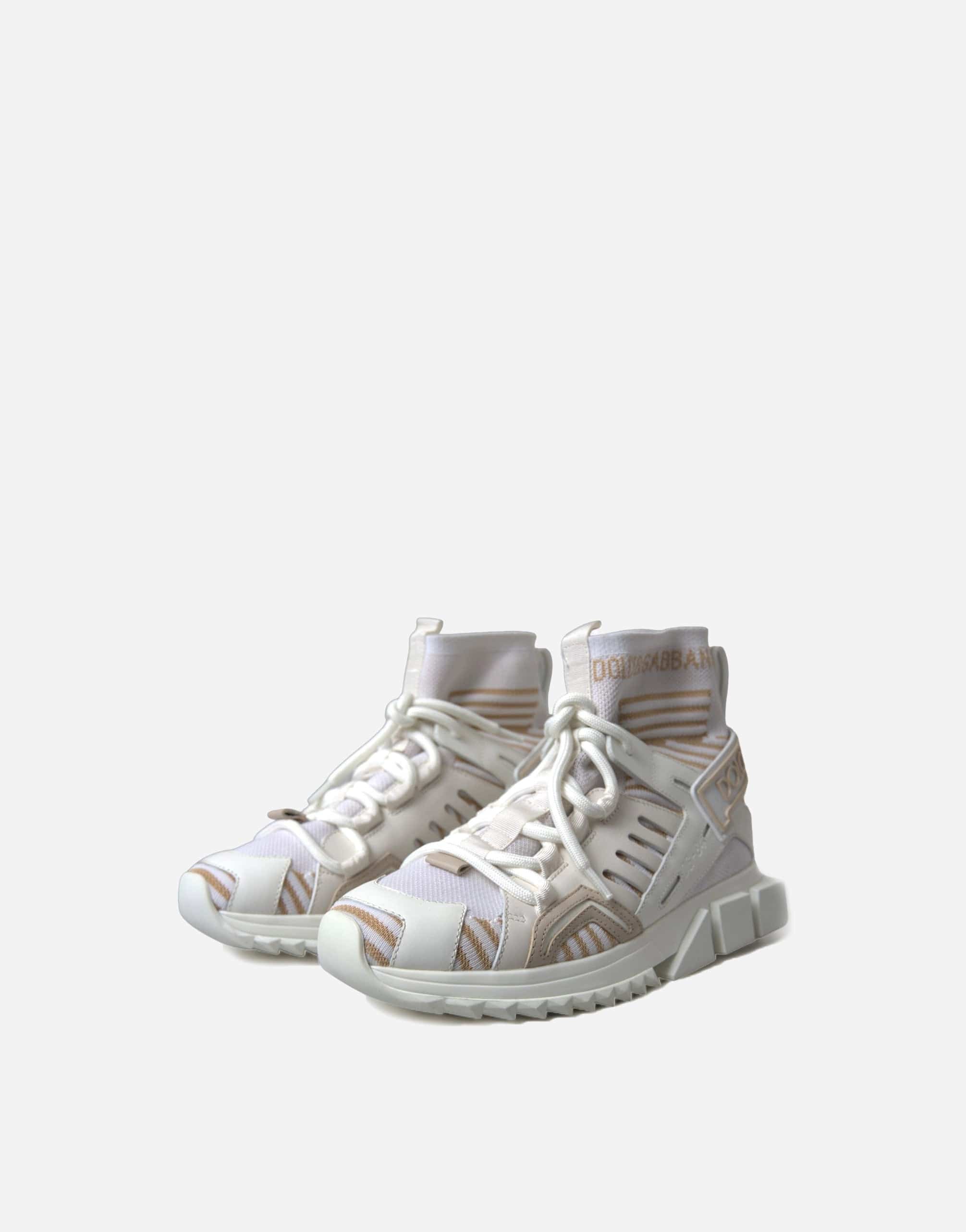 Mixed-Materials Sorrento Sneakers