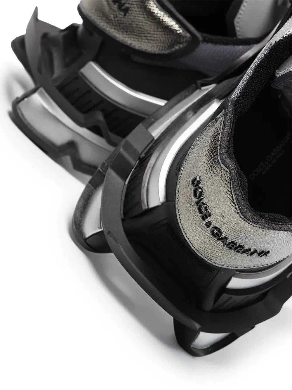 Dolce & Gabbana 混合素材のスペーススニーカー | Sendegaro US Dolce & Gabbana 混合素材のスペーススニーカー | Sendegaro US