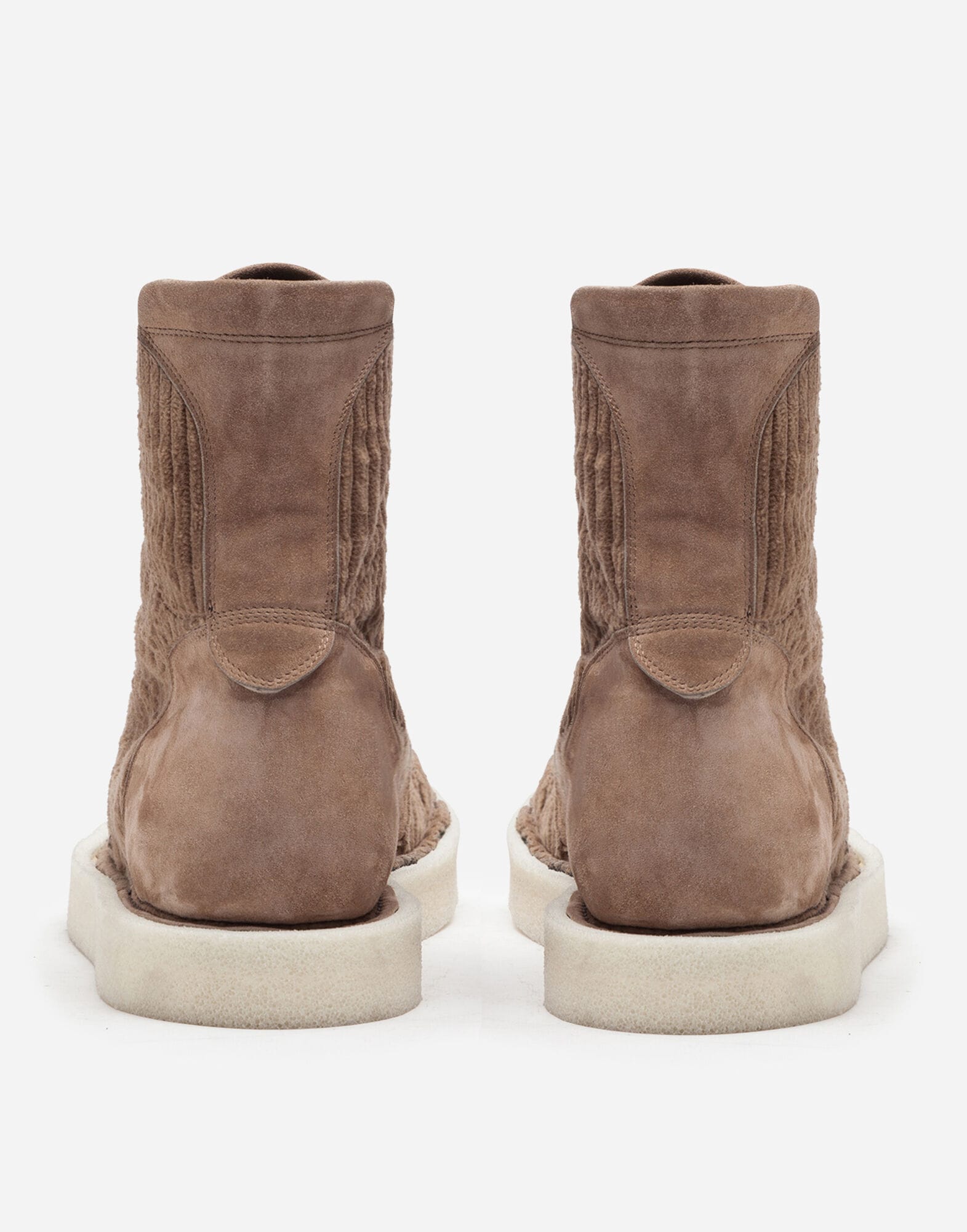 Dolce & Gabbana Modigliani Corduroy Ankle Boots