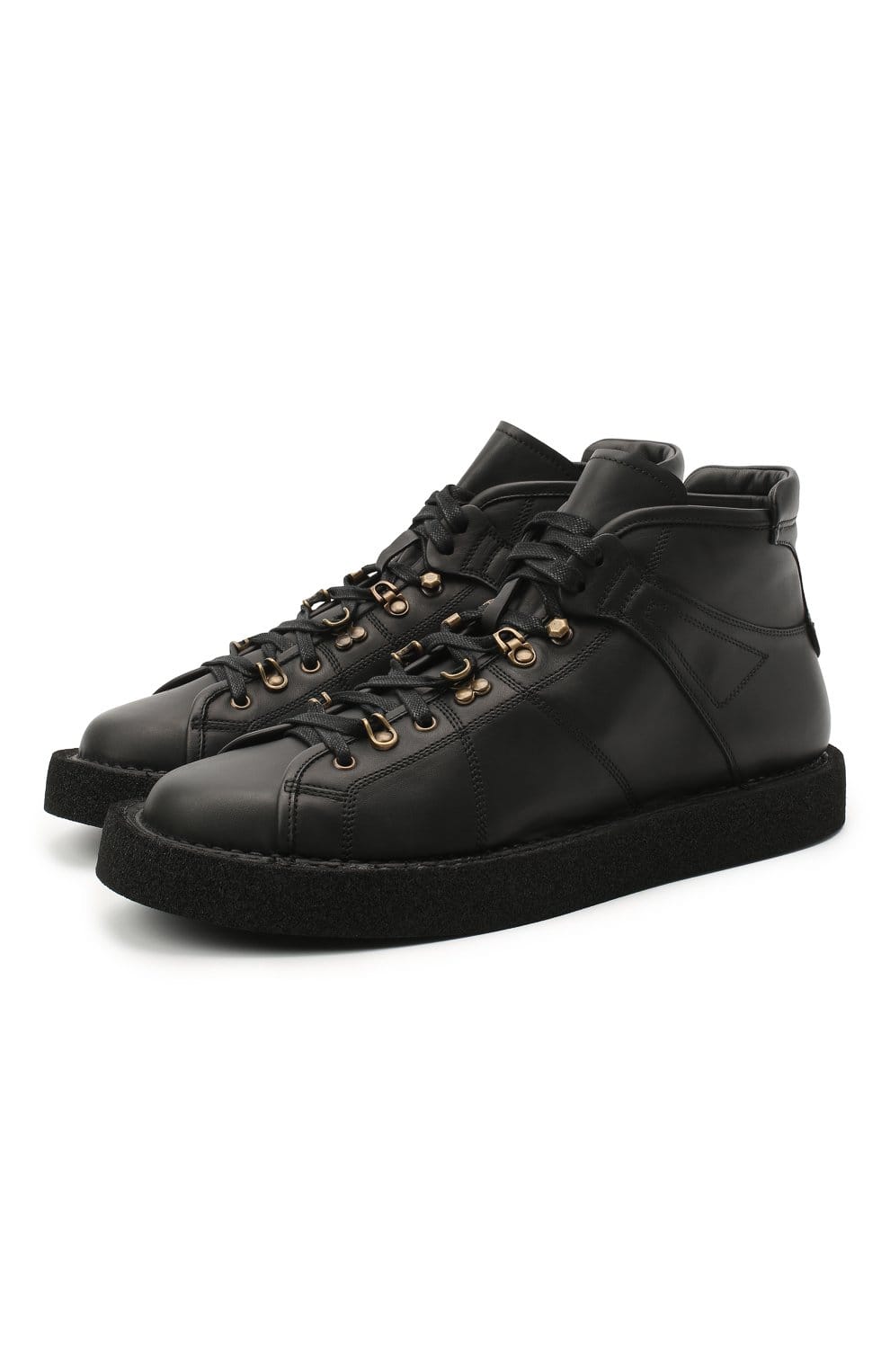 Dolce & Gabbana Modigliani Leather Ankle Boots