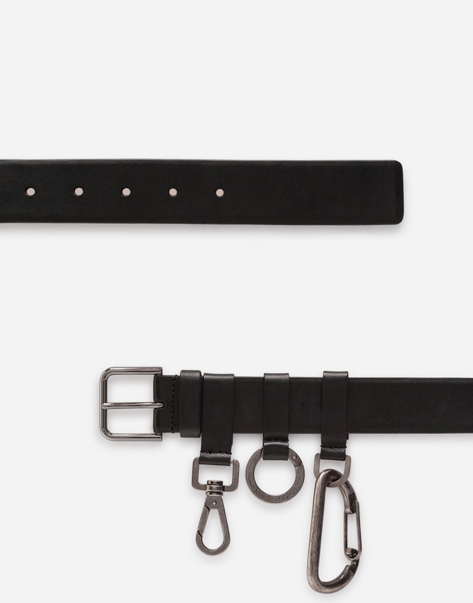 Dolce & Gabbana Stud-Detail Leather Belt | Sendegaro