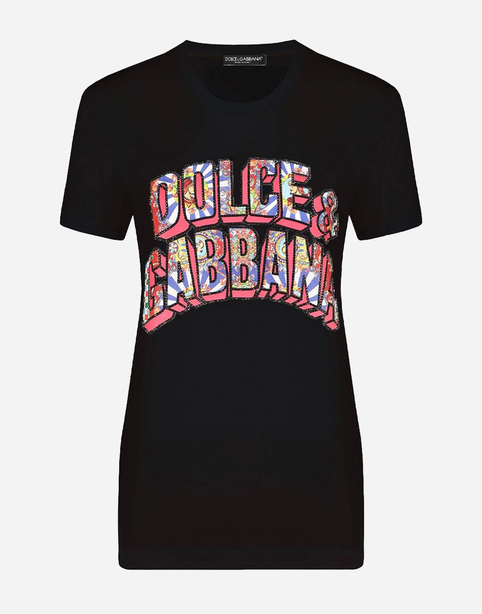 Dolce & Gabbana Multicolor Logo T-Shirt